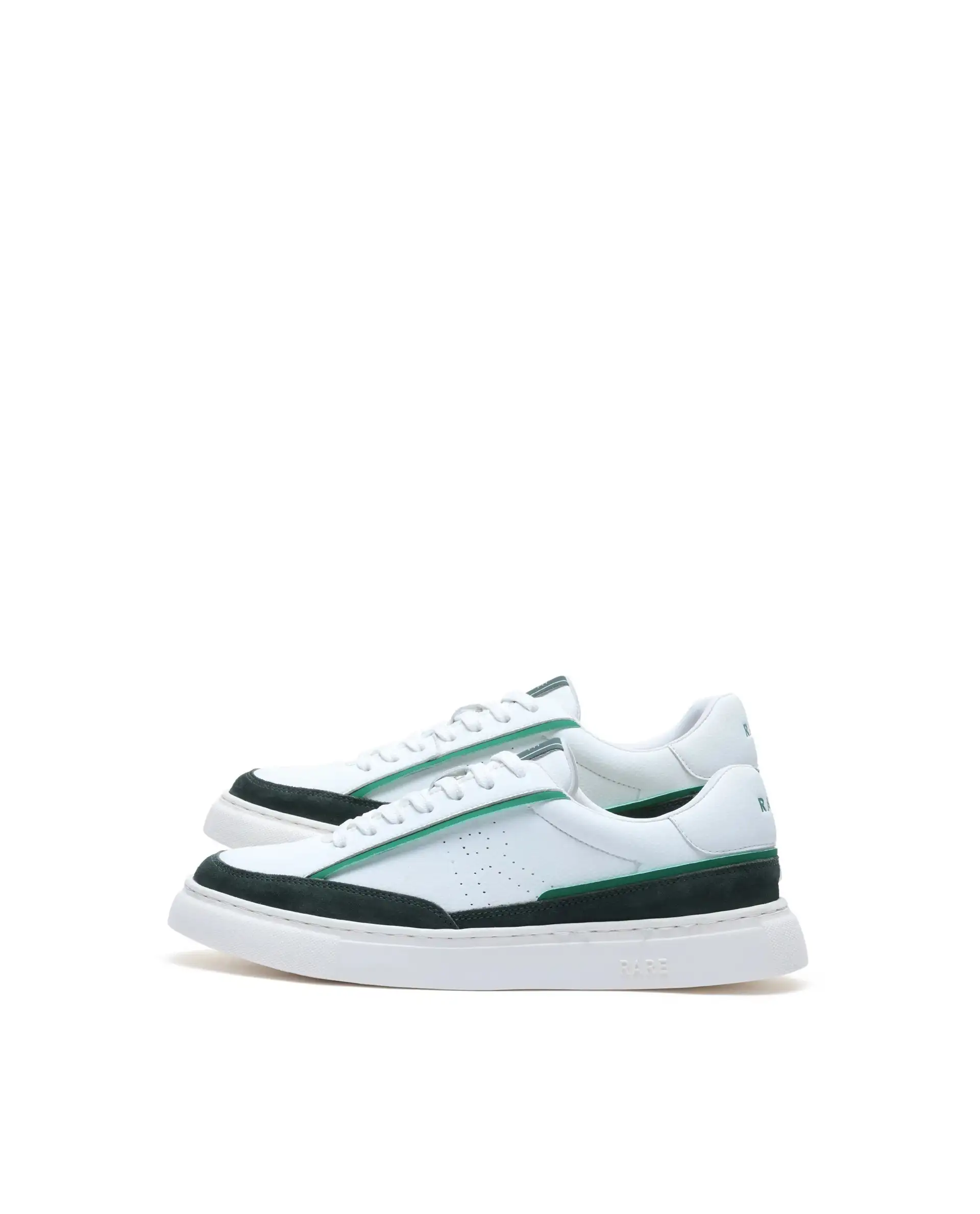 Rare Rabbit Men's Kennen Green Micro Fiber Causal Sneaker - Image 4