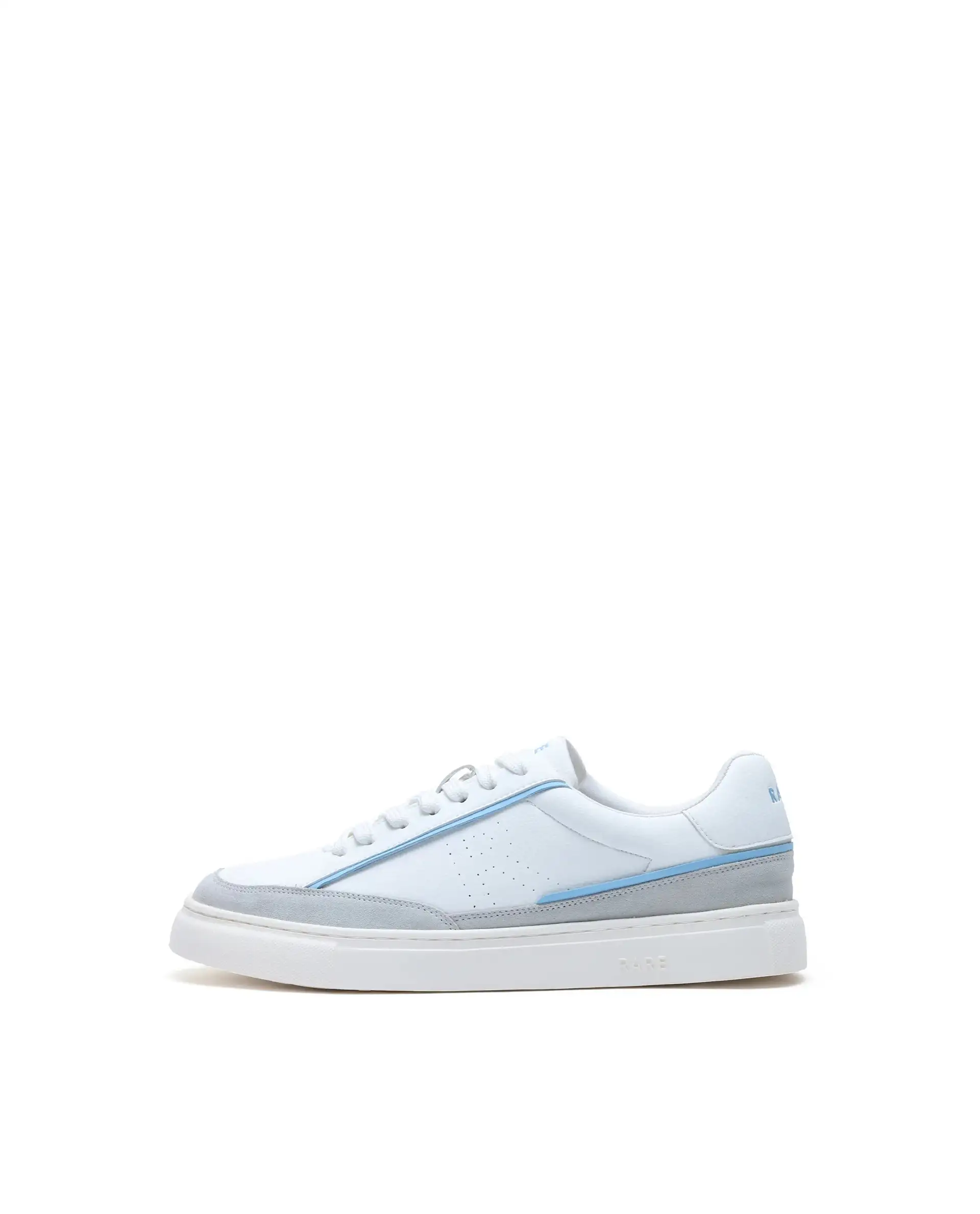 Rare Rabbit Men's Kennen Ice Blue Micro Fiber Causal Sneaker - Image 9