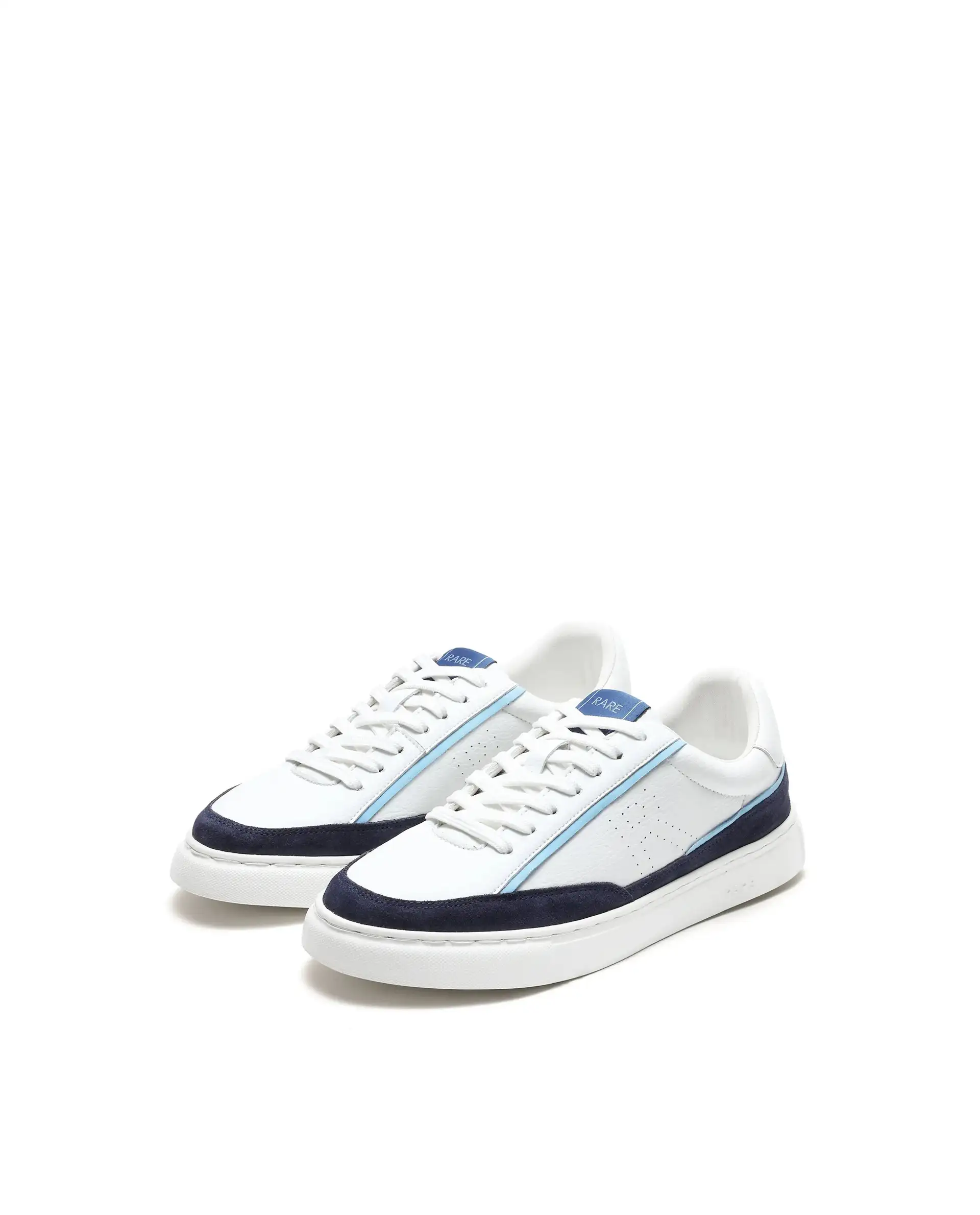 Rare Rabbit Men's Kennen Navy Micro Fiber Causal Sneaker - Image 3