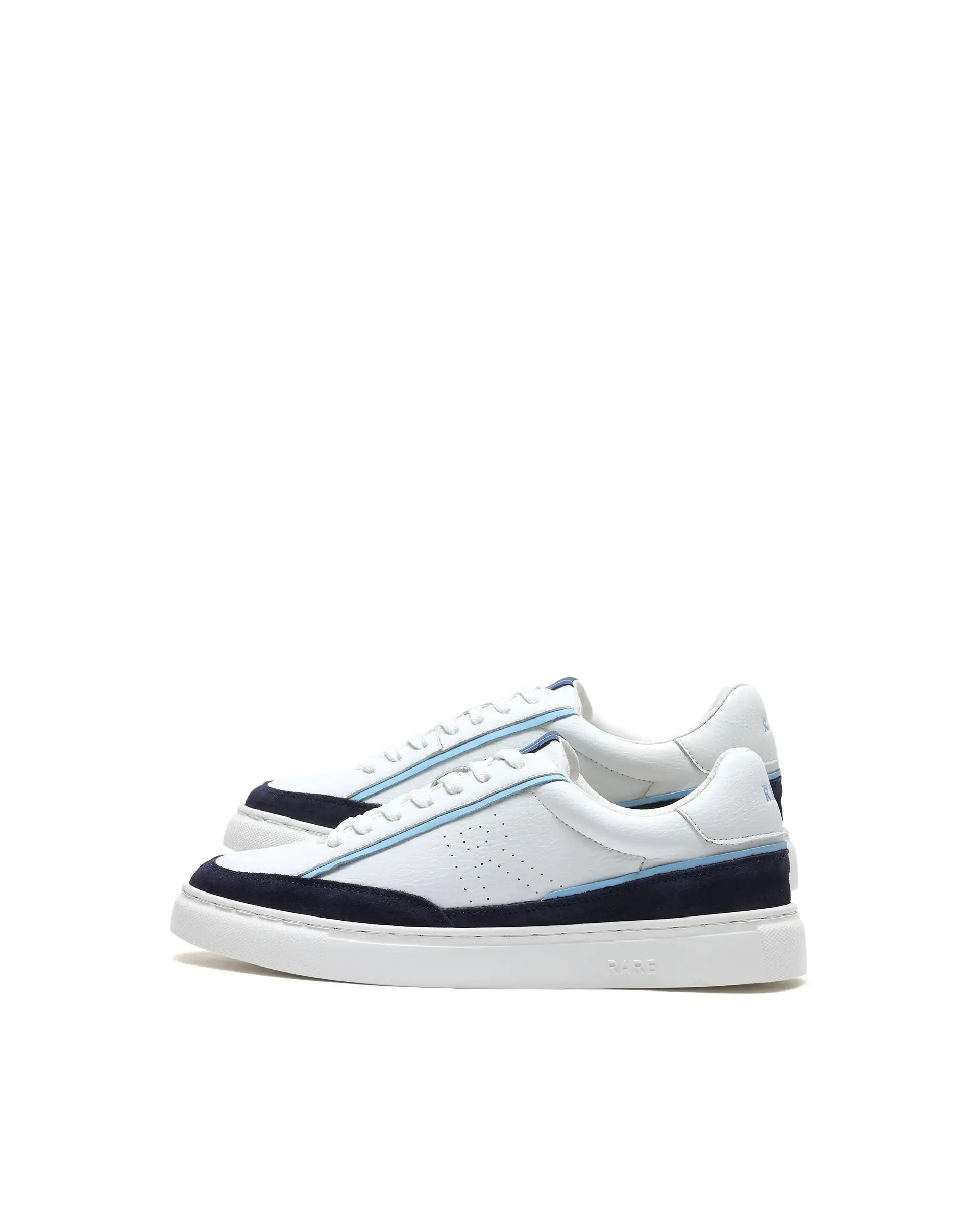 Rare Rabbit Men's Kennen Navy Micro Fiber Causal Sneaker - Image 5