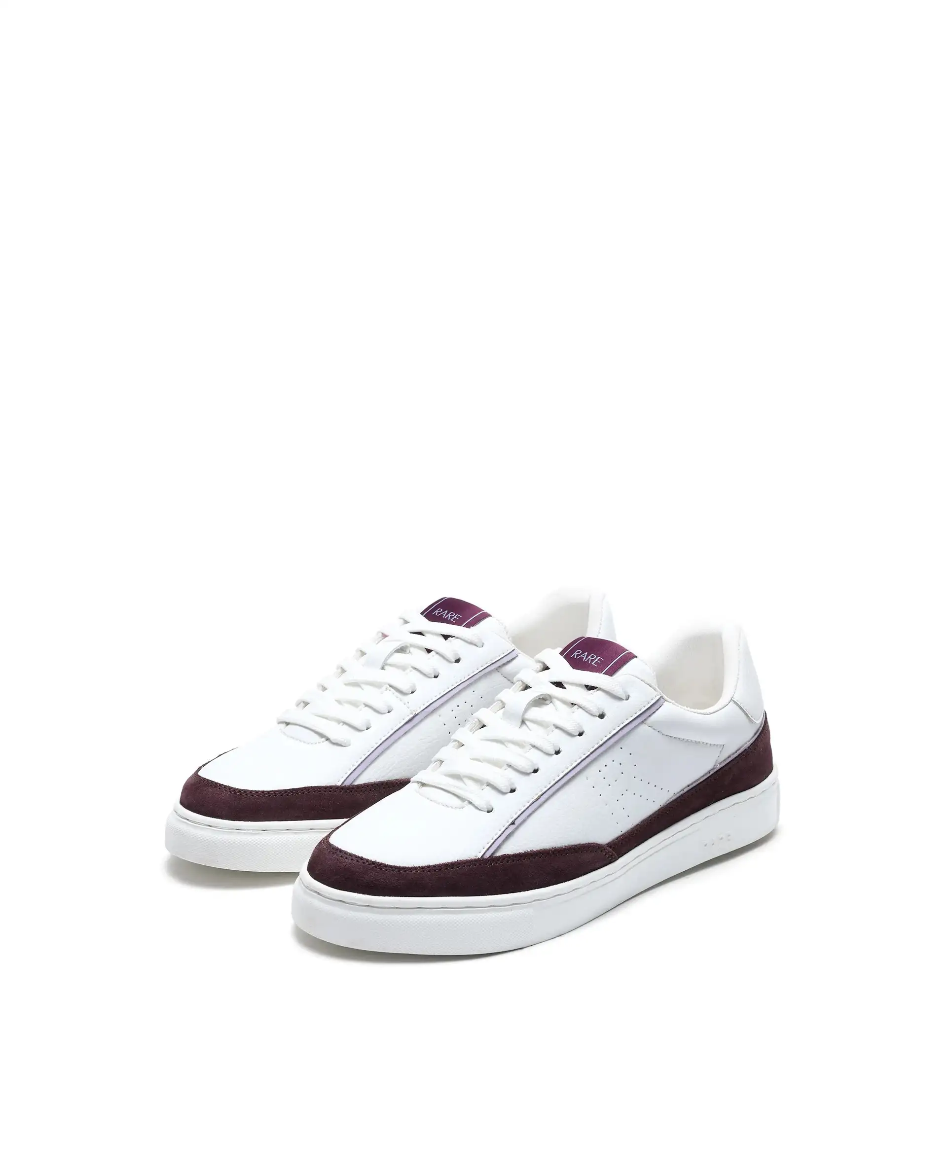 Rare Rabbit Men's Kennen Purple Micro Fiber Causal Sneaker - Image 3