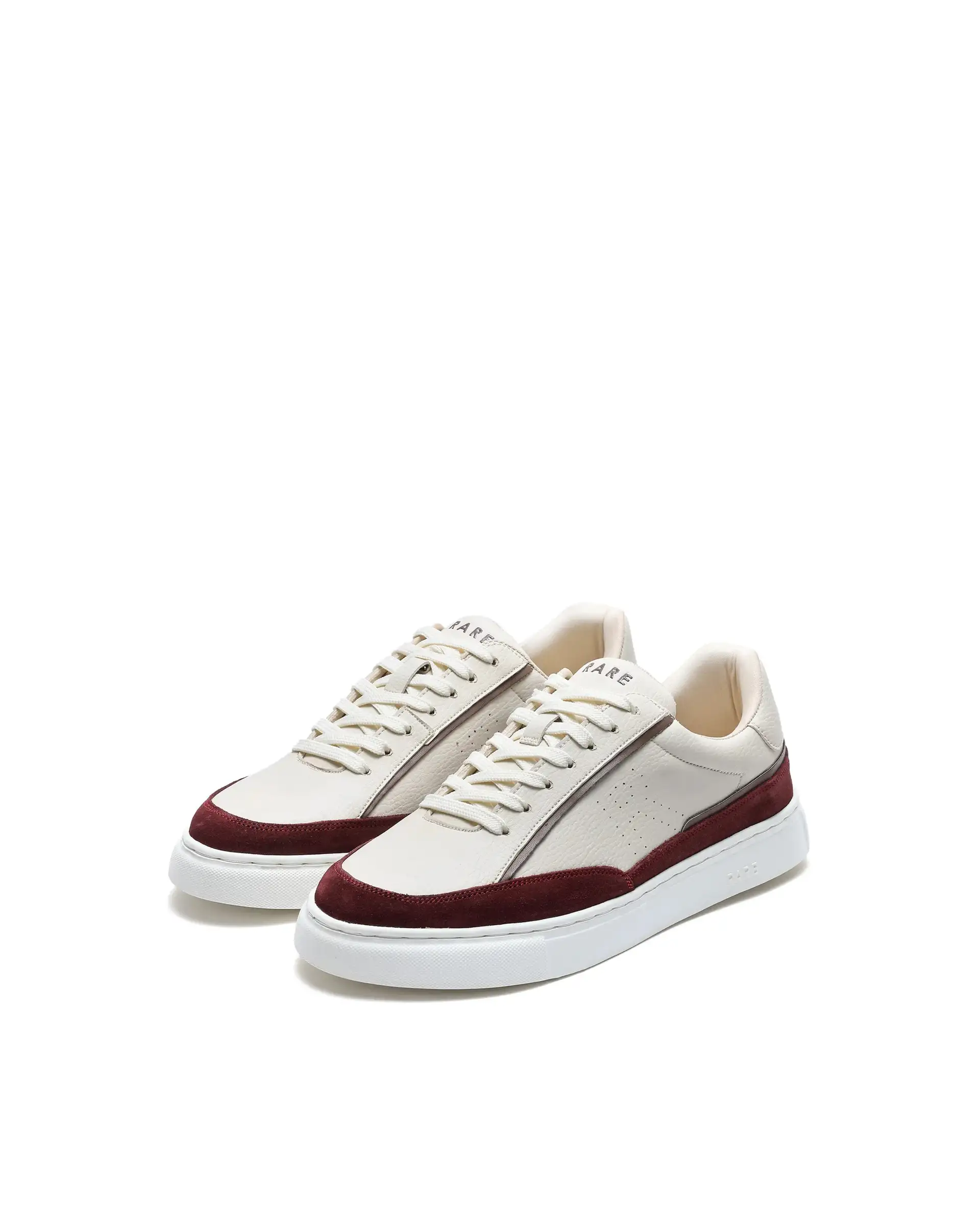 Rare Rabbit Men's Kennen Red Micro Fiber Causal Sneaker - Image 3
