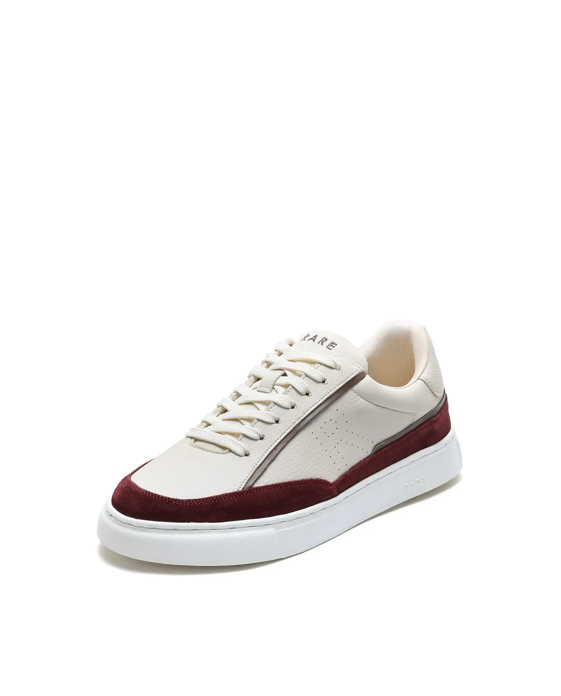 Rare Rabbit Men's Kennen Red Micro Fiber Causal Sneaker - Image 6