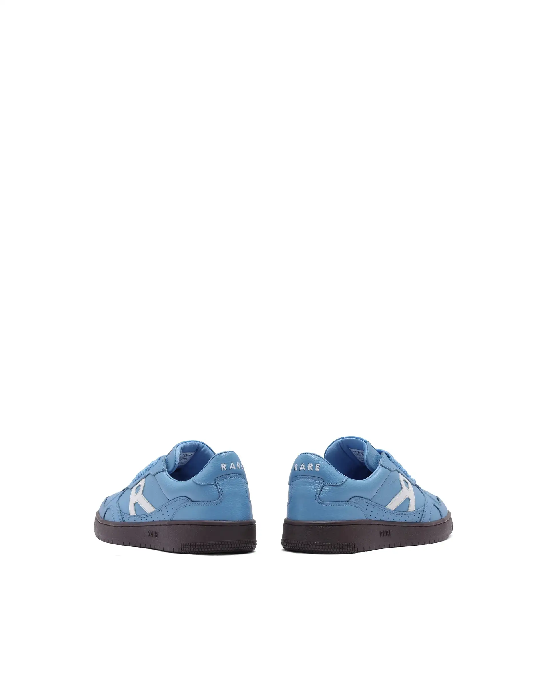 Rare Rabbit Men's Kepler Blue Genuine Leather Low-Top Lace-Up Sneaker Shoes - Image 7