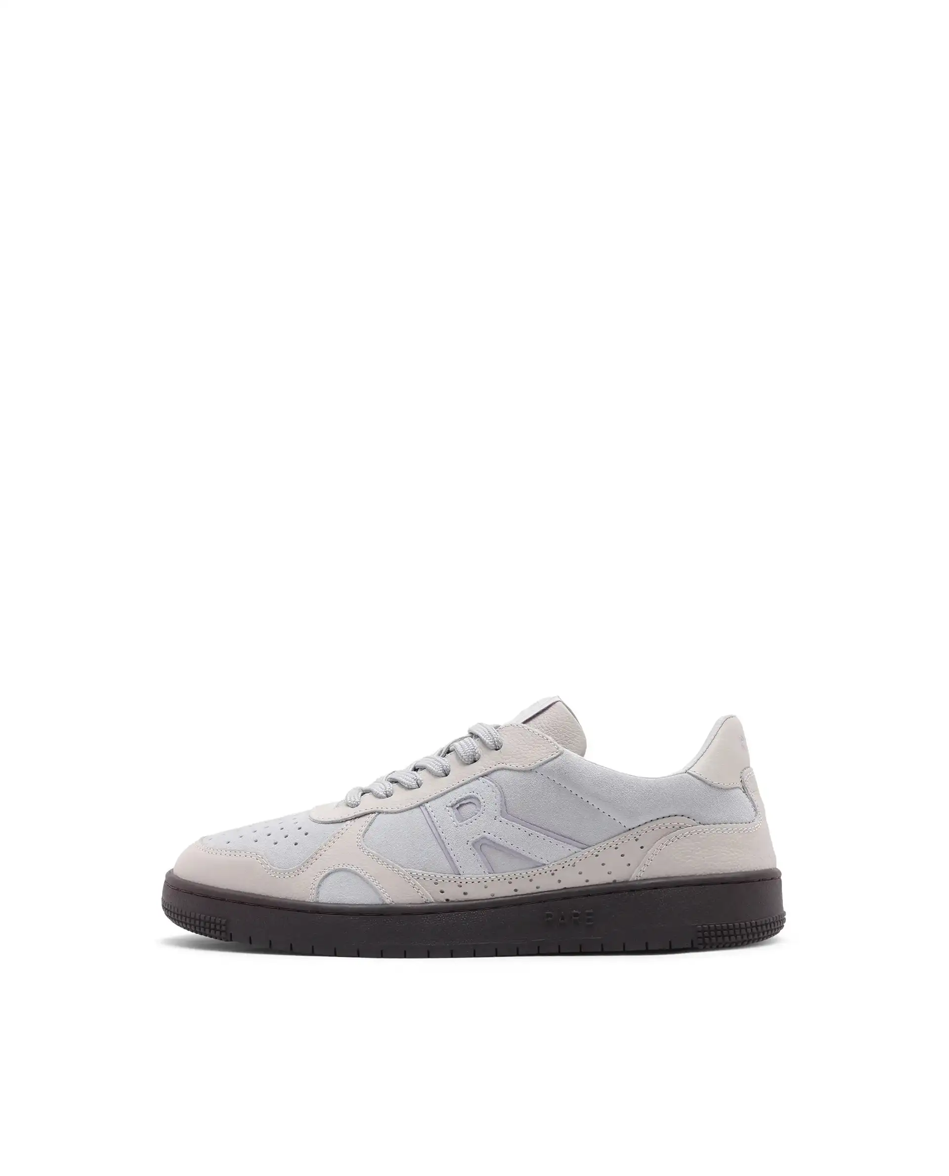 Rare Rabbit Men's Kepler Pro Light Grey Plain Shoes - Image 9
