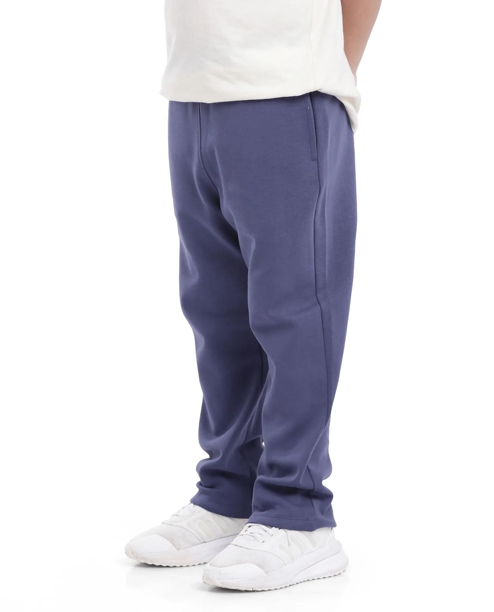 Rare Ones Kids Divo Dusky Purple Cotton Poly Drawstring Solid Trackpant - Image 7
