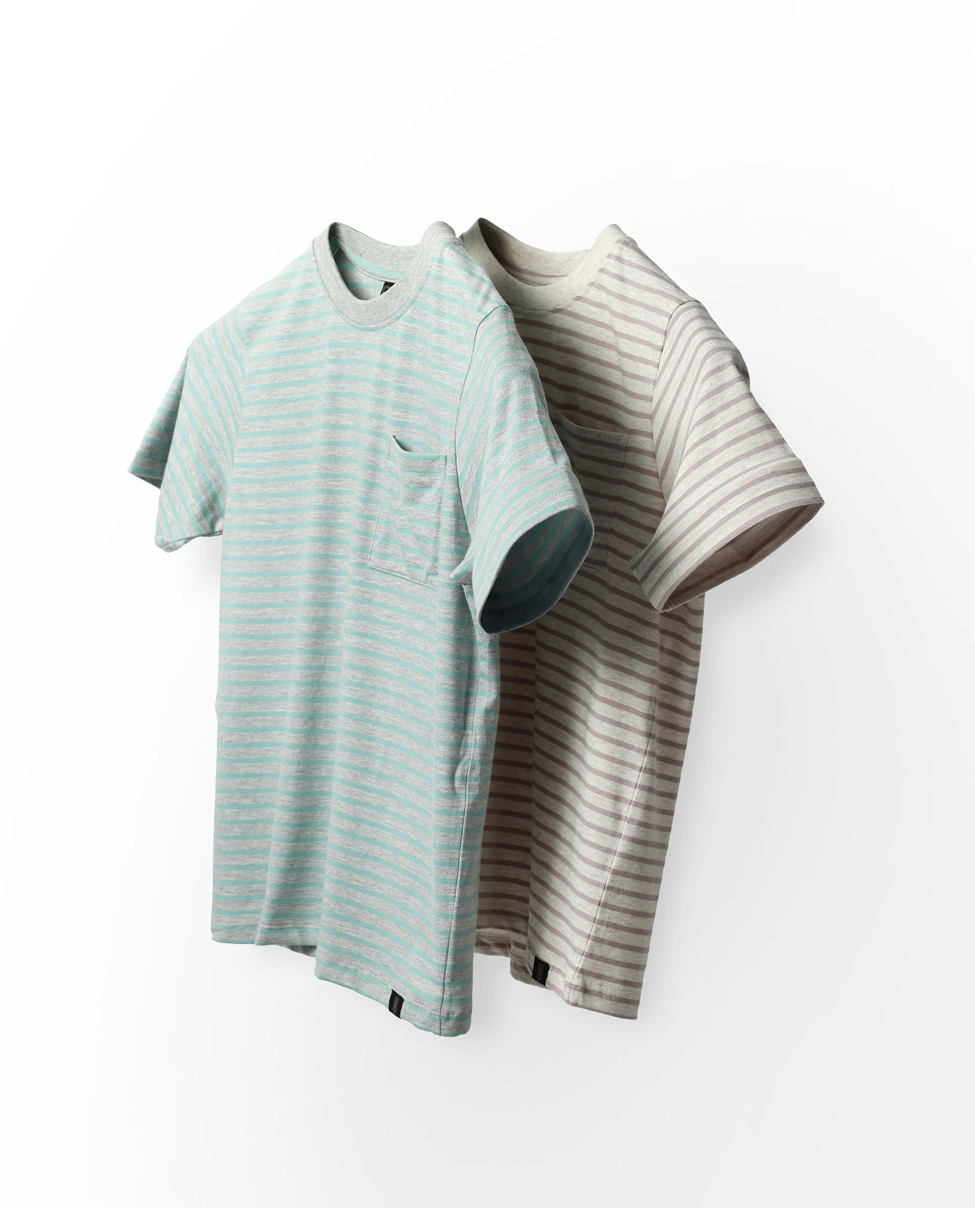 Rare Ones Kids Oto-1 Dusky Pink,Pastel Blue Cotton Half Sleeve Solid Slip-On Closure Regular Fit T-Shirt