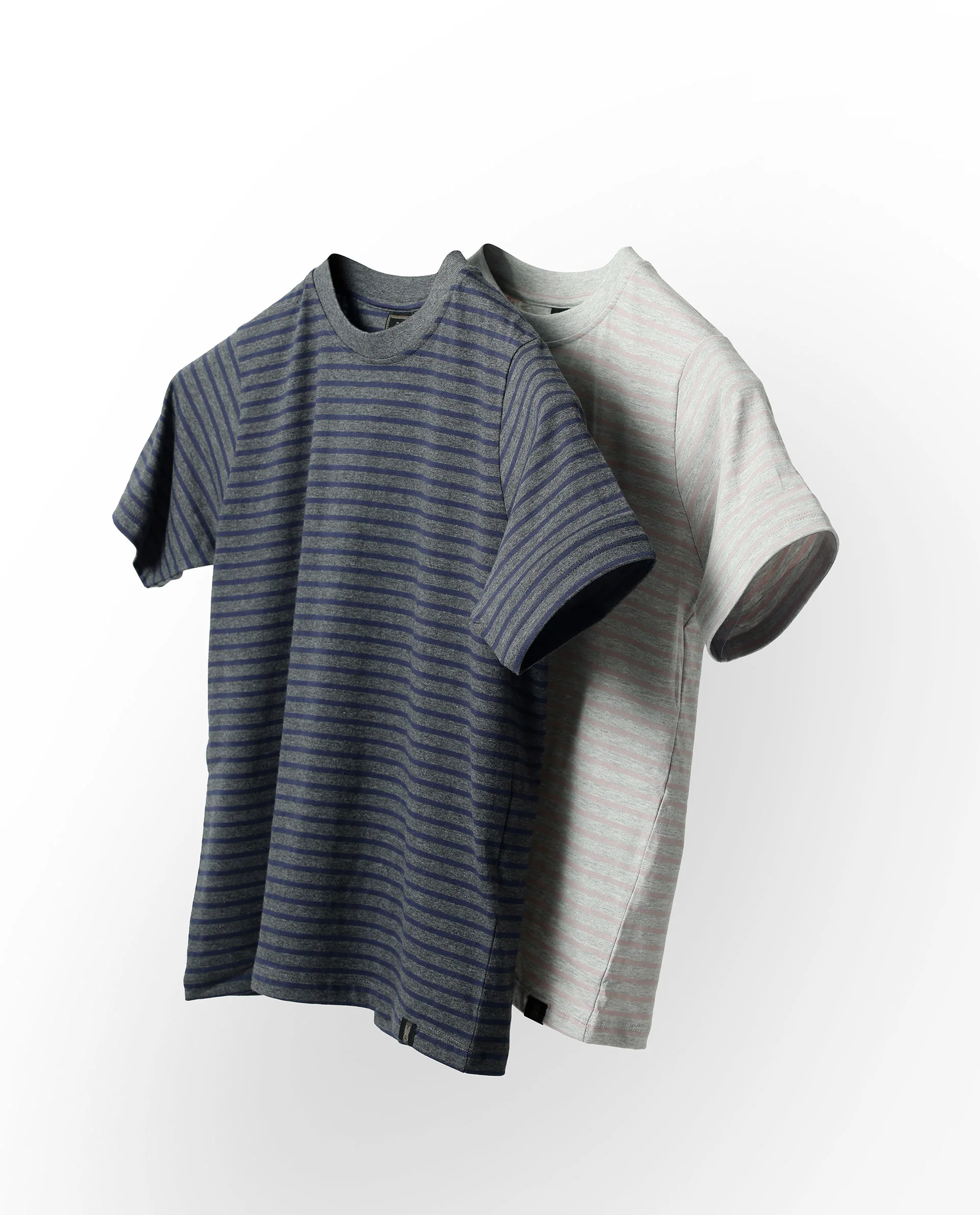 Rare Ones Kids Oto-2 Navy,Pastel Peach Cotton Half Sleeve Solid Slip-On Closure Regular Fit T-Shirt