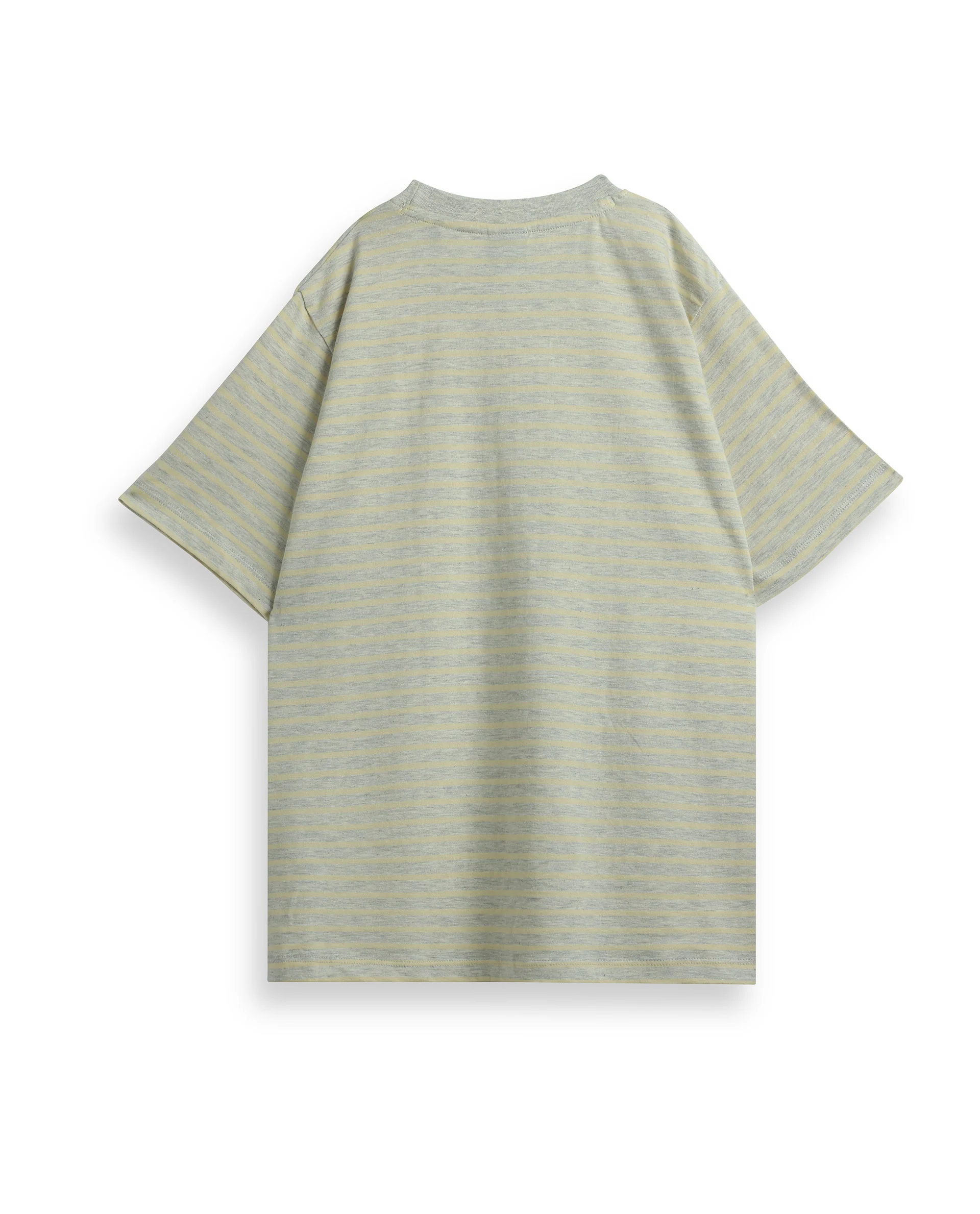 Rare Ones Kids Oto-3 Pastel Yellow,Pastel Purple Cotton Half Sleeve Plain Slip-On Closure Regular Fit T-Shirts (Pack Of 2) - Image 2