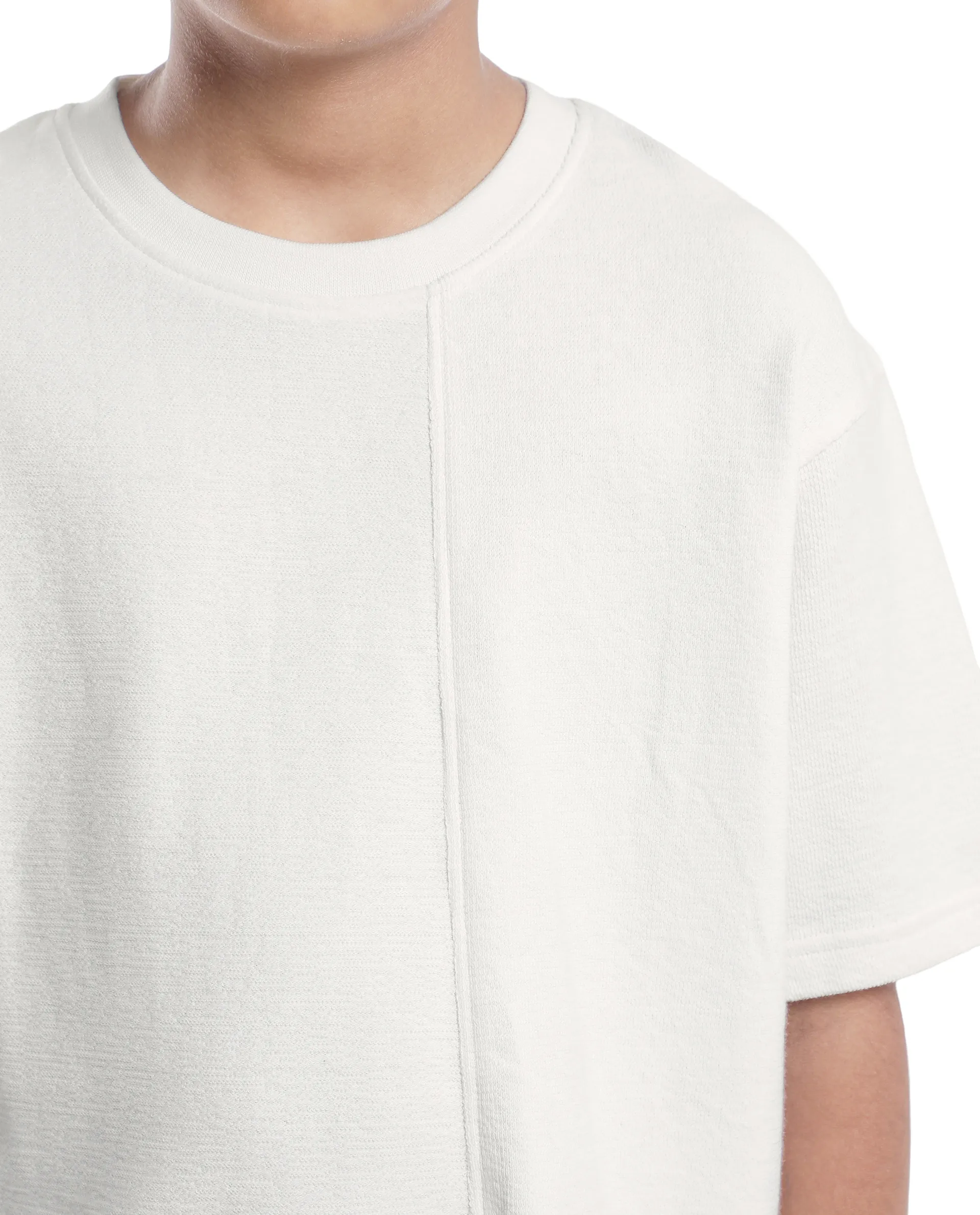 Rare Ones Kids Perg-T White Cotton Short Sleeve Crew Neck Printed T-Shirt - Image 4