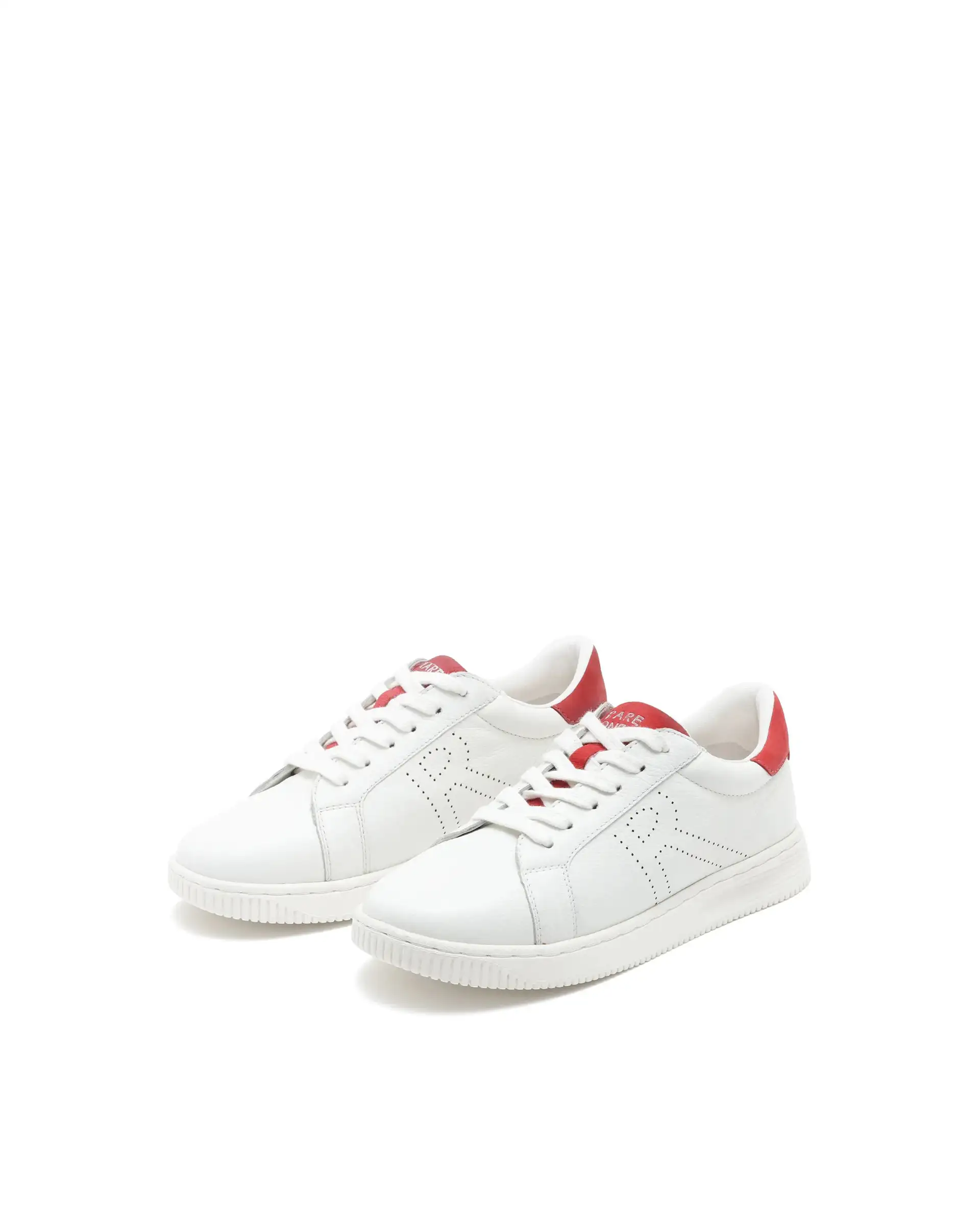 Rare Ones Kids Rock Red Leather Lace-Up Sneaker - Image 3