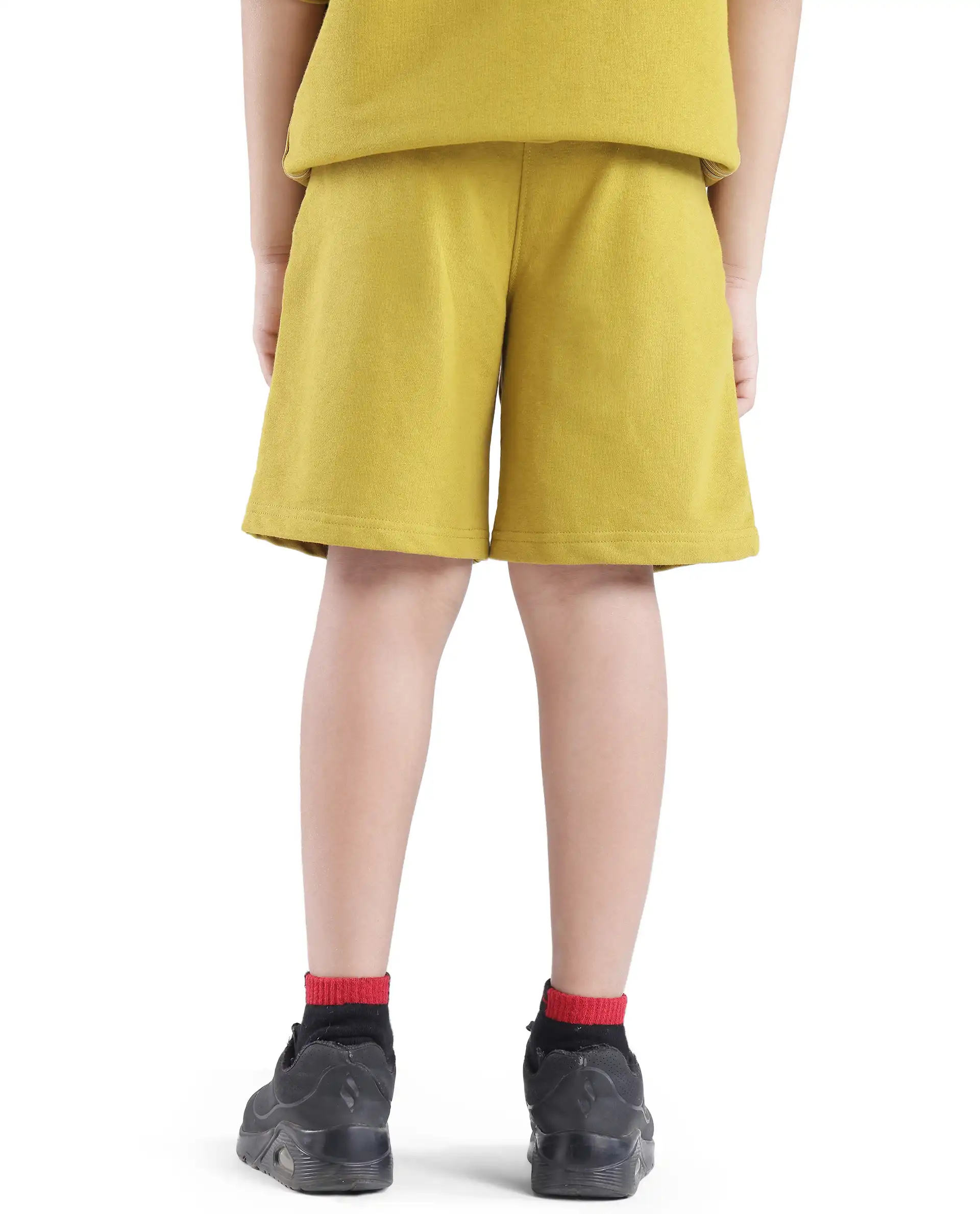 Rare Ones Kids San Olive Cotton Regular Fit Applique Short - Image 7
