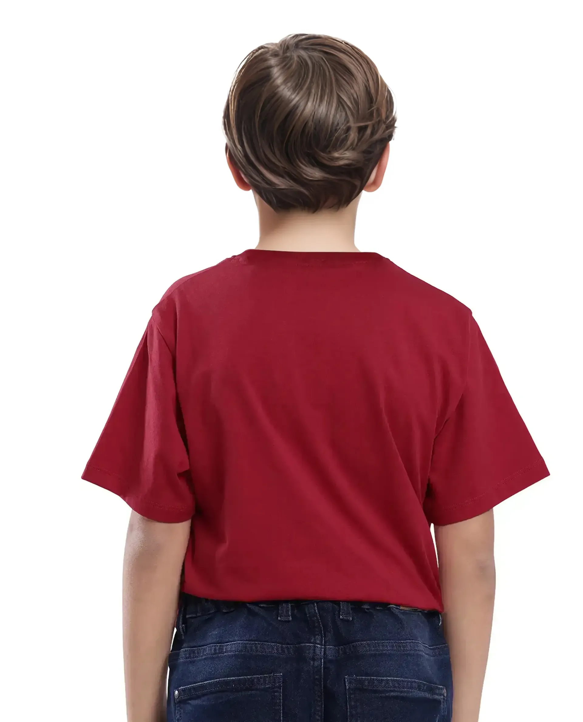 Rare Ones Kids Speed Red Cotton Half Sleeve Printed Slip-On Closure Regular Fit T-Shirt - Image 7