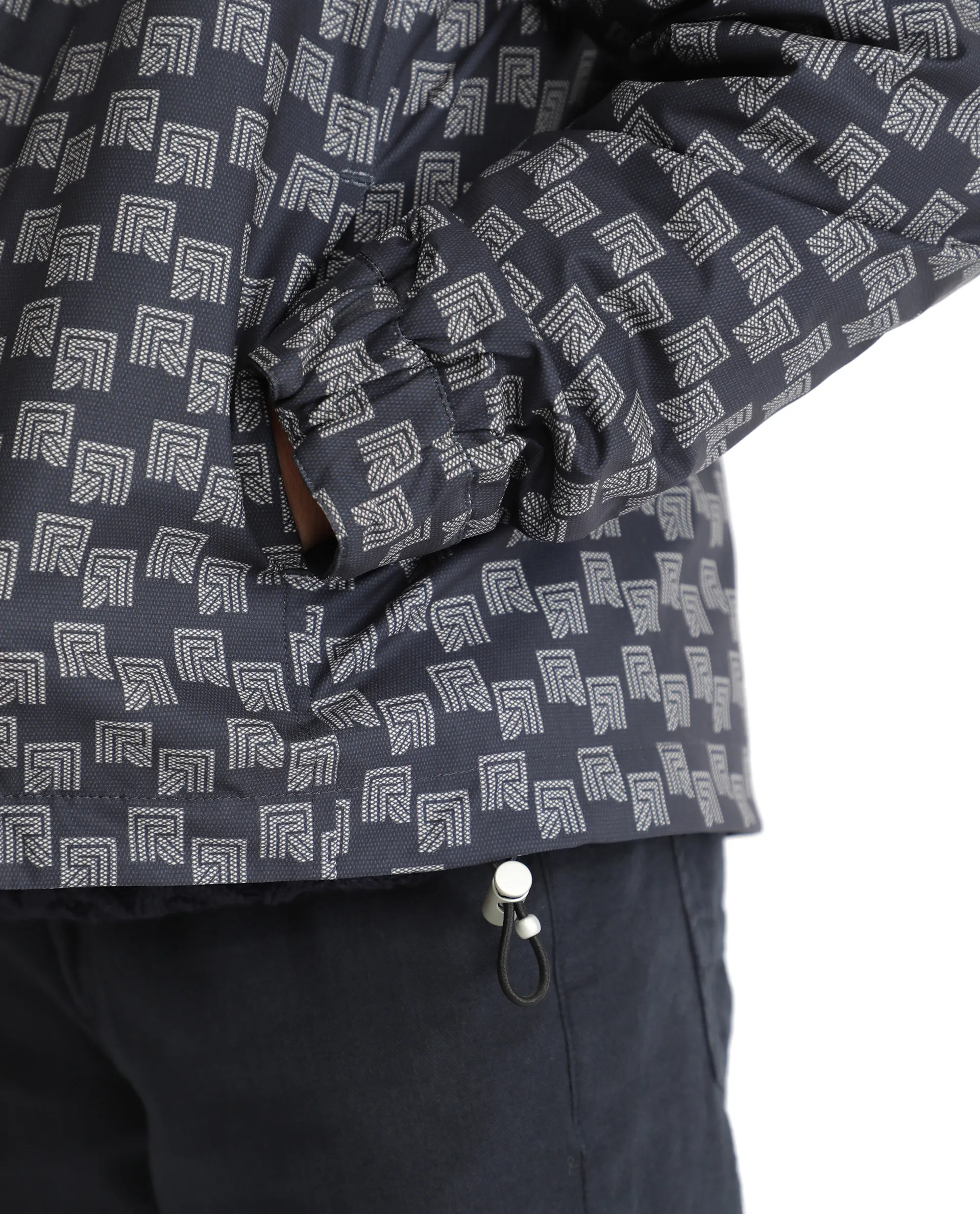 Rare Ones Kids Stappon Navy Zipper Full Sleeve Hooded Jacket - Image 4
