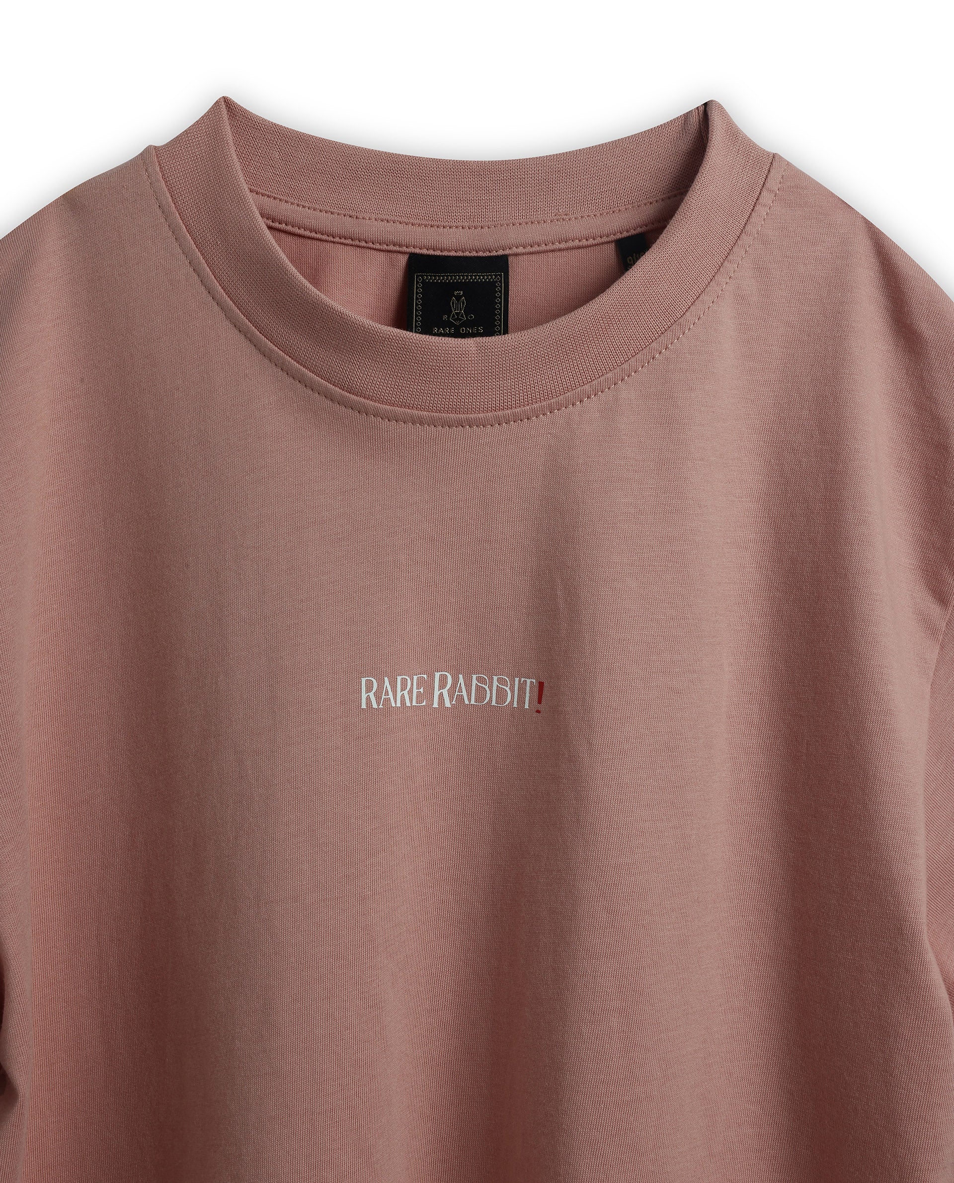Rare Ones Kids Trio-1 Pastel Yellow,Dusky Blue,Dusky Pink Cotton Half Sleeve Plain Slip-On Closure Regular Fit T-Shirts - Image 3