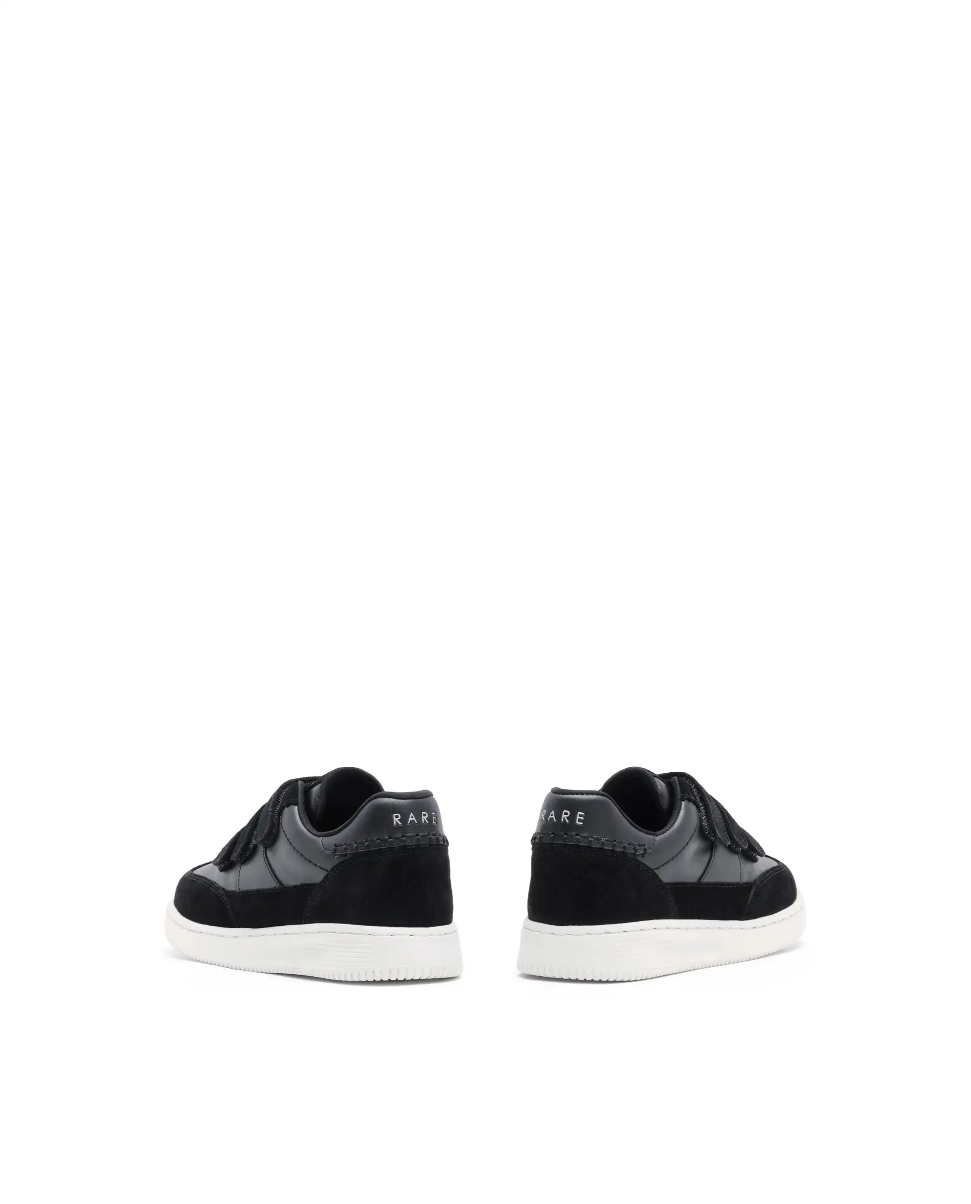 Rare Ones Kids Walc Black Leather Riptape Fastening Sneaker - Image 5