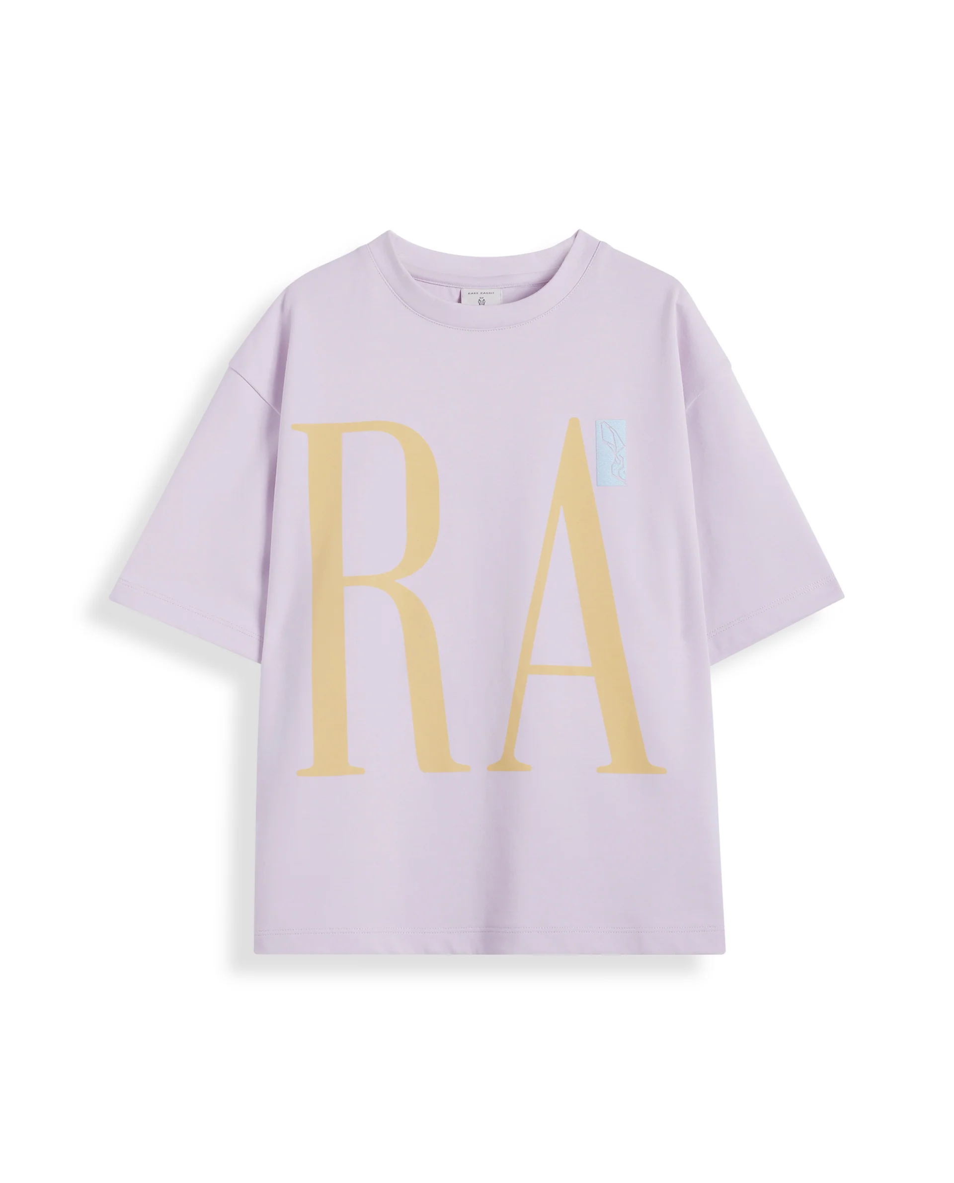Rare Ones Kids Kin Purple Cotton Half Sleeves Crew Neck Oversized Fit Graphic Print T-Shirt - Image 2