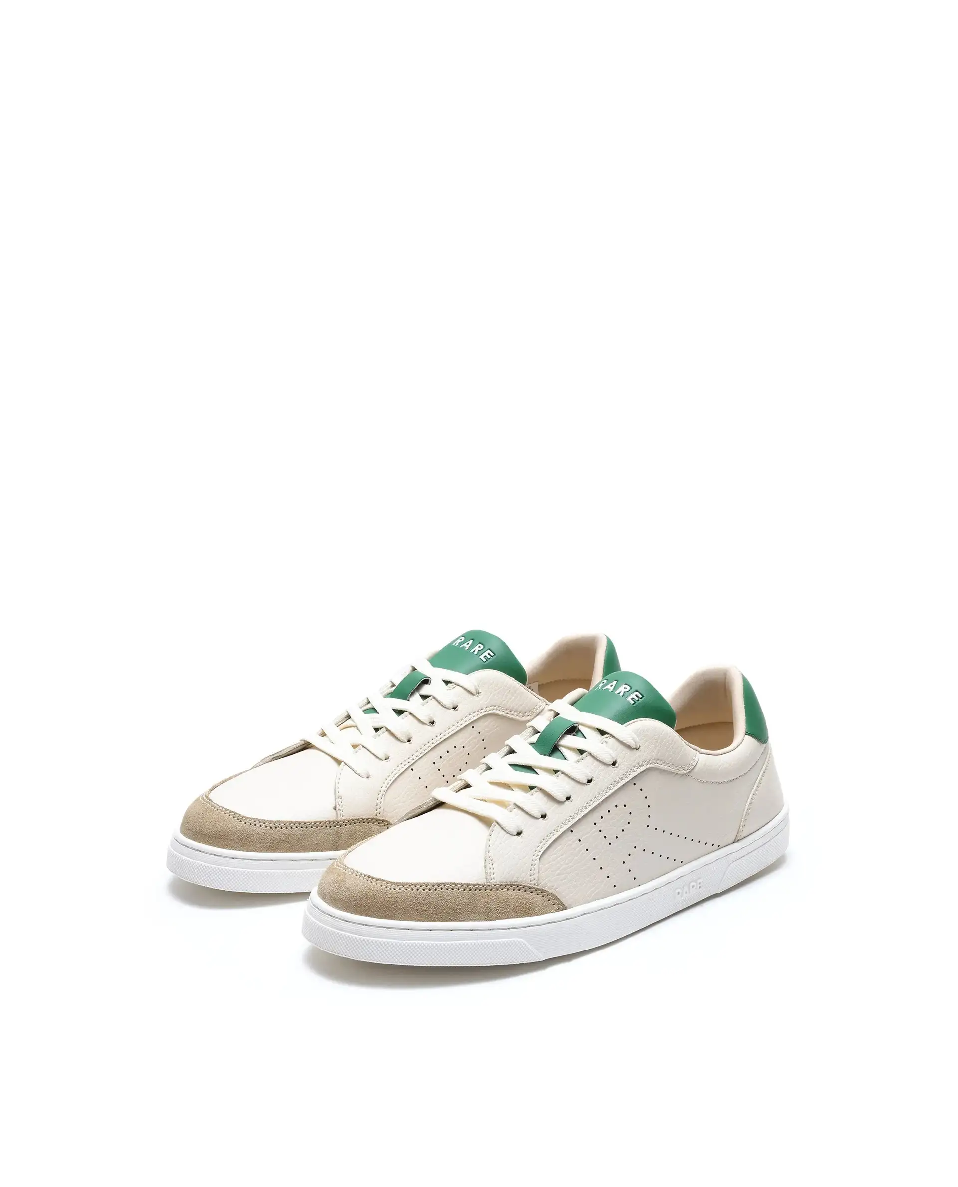 Rare Rabbit Men's Knox Beige Micro Fiber Causal Sneaker - Image 3