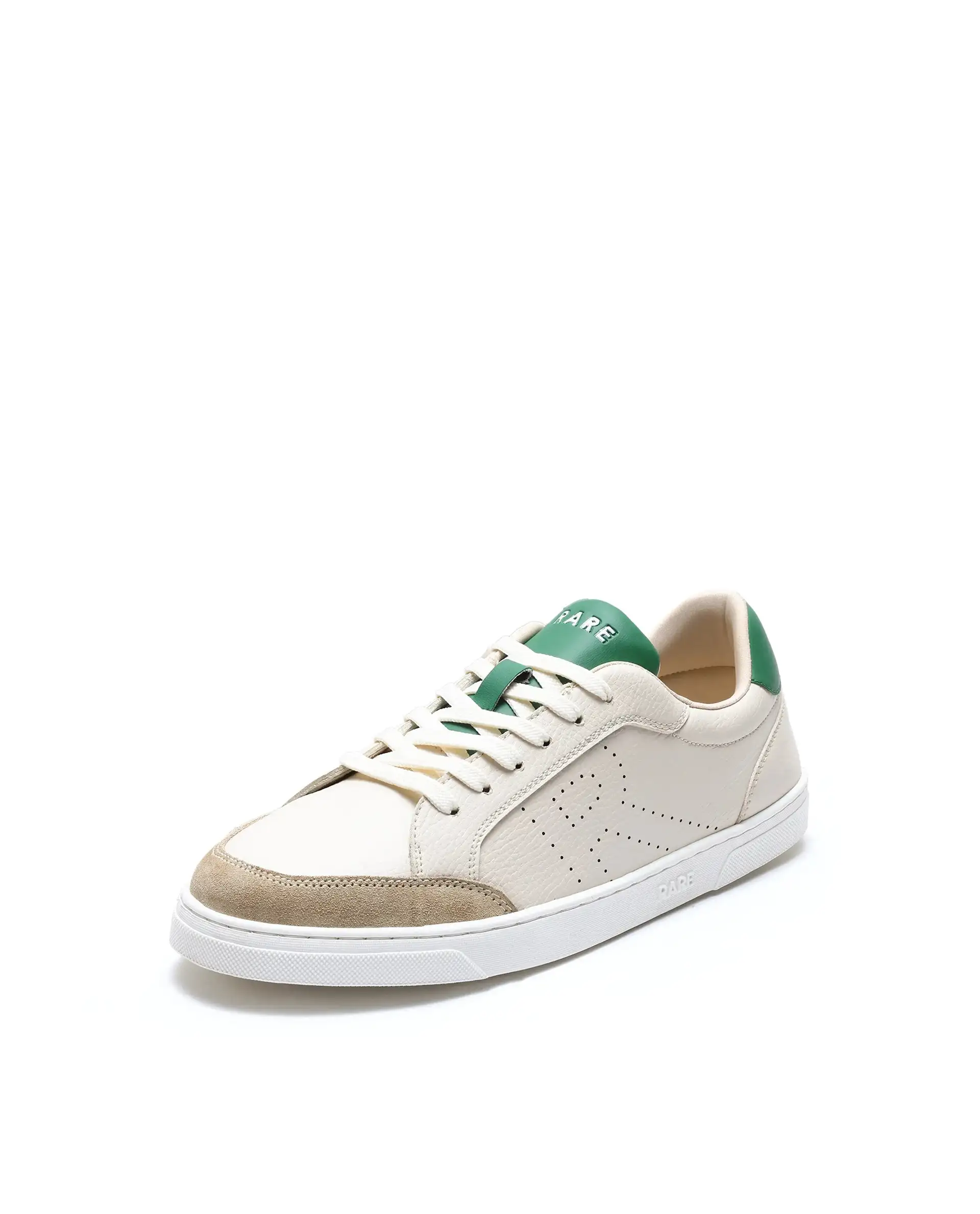Rare Rabbit Men's Knox Beige Micro Fiber Causal Sneaker - Image 6