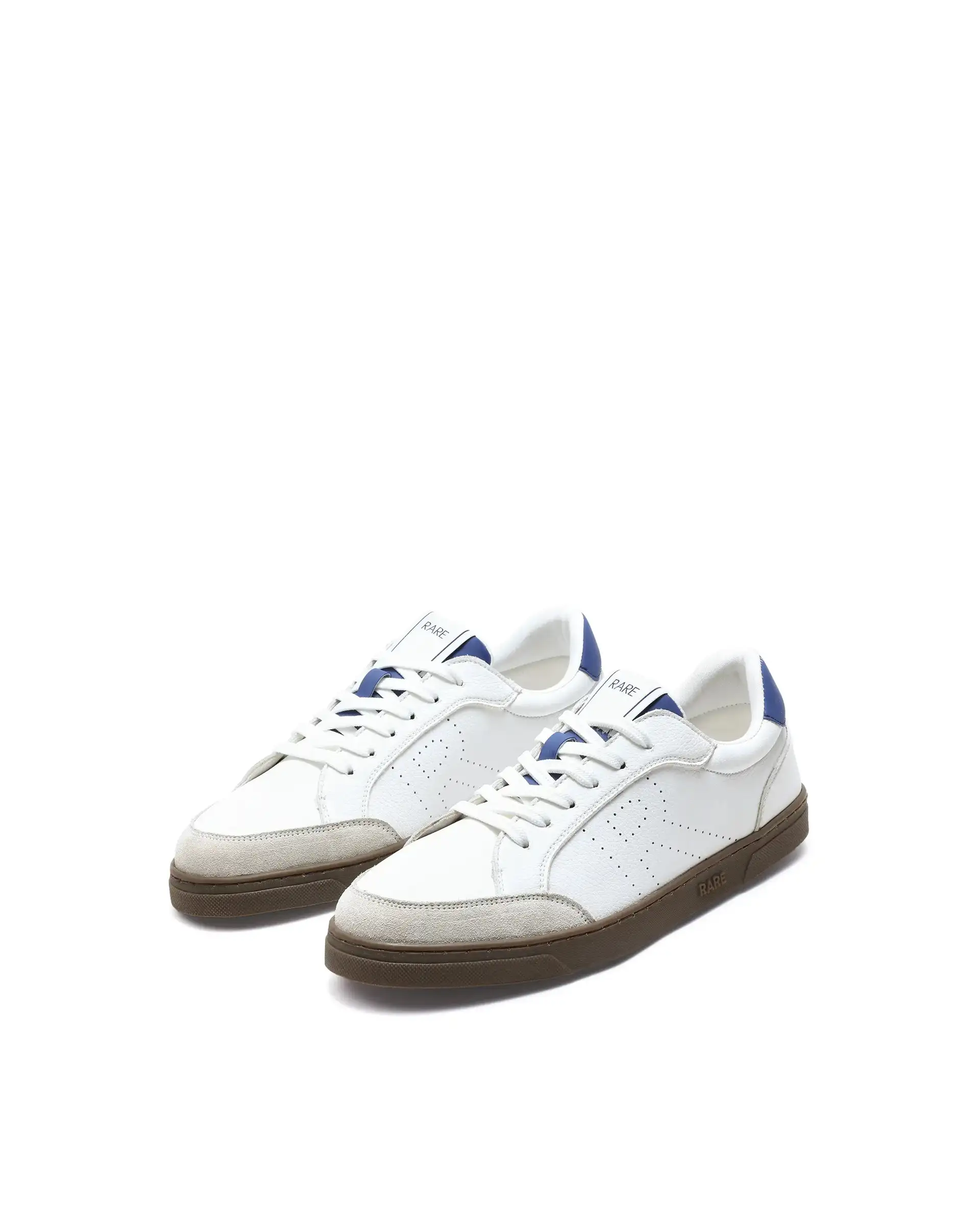 Rare Rabbit Men's Knox Blue Micro Fiber Causal Sneaker - Image 3