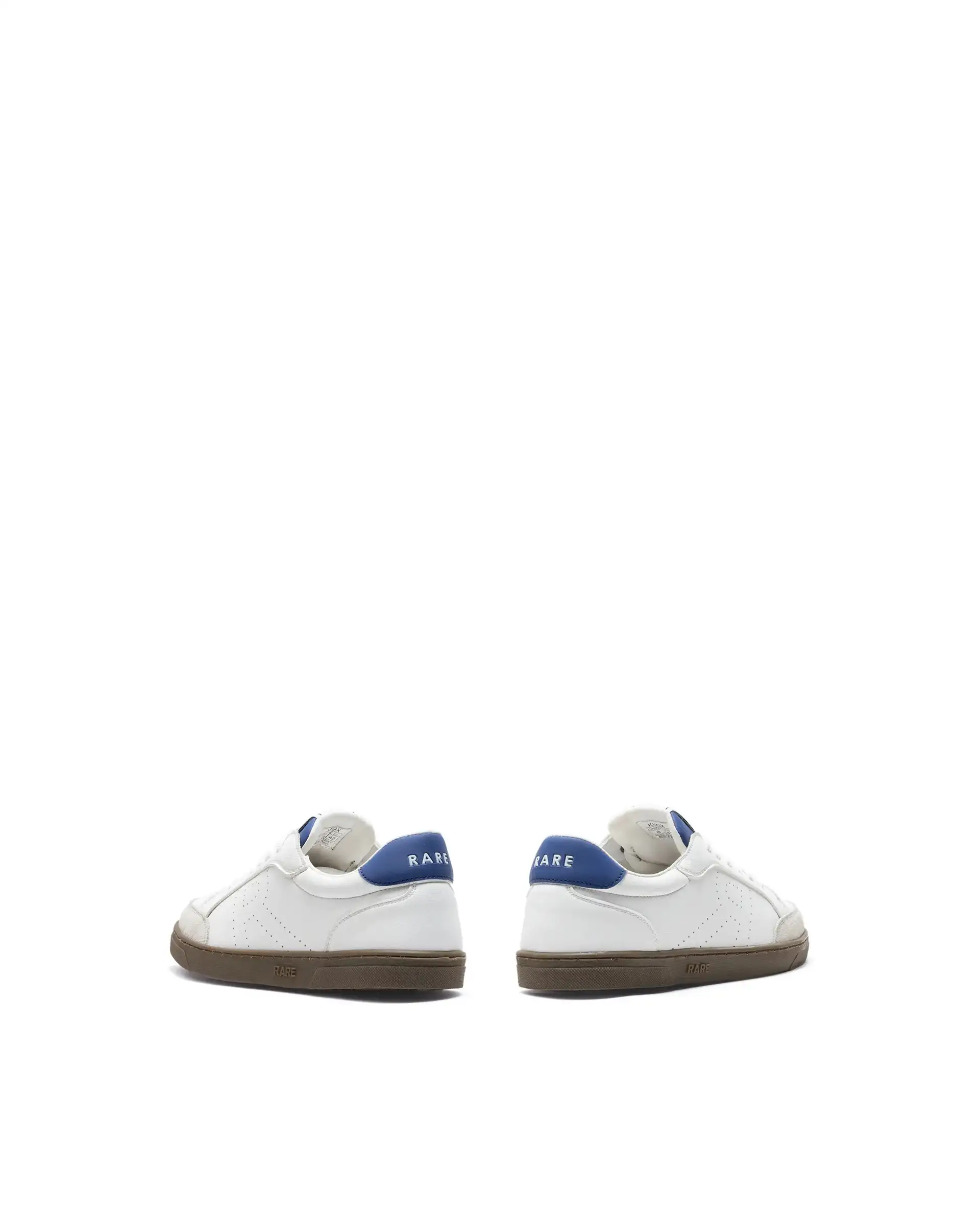 Rare Rabbit Men's Knox Blue Micro Fiber Causal Sneaker - Image 4