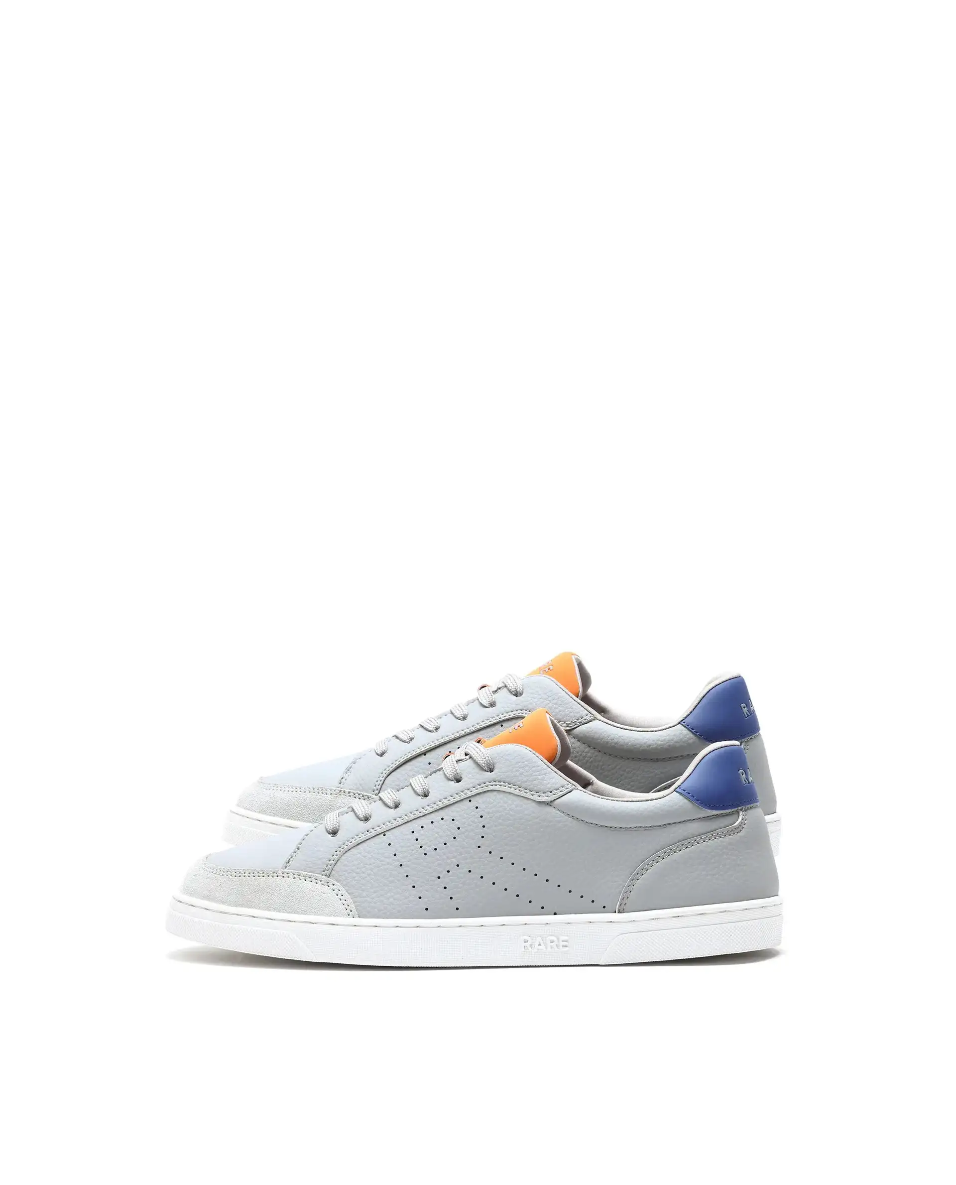 Rare Rabbit Men's Knox Grey Micro Fiber Causal Sneaker - Image 4