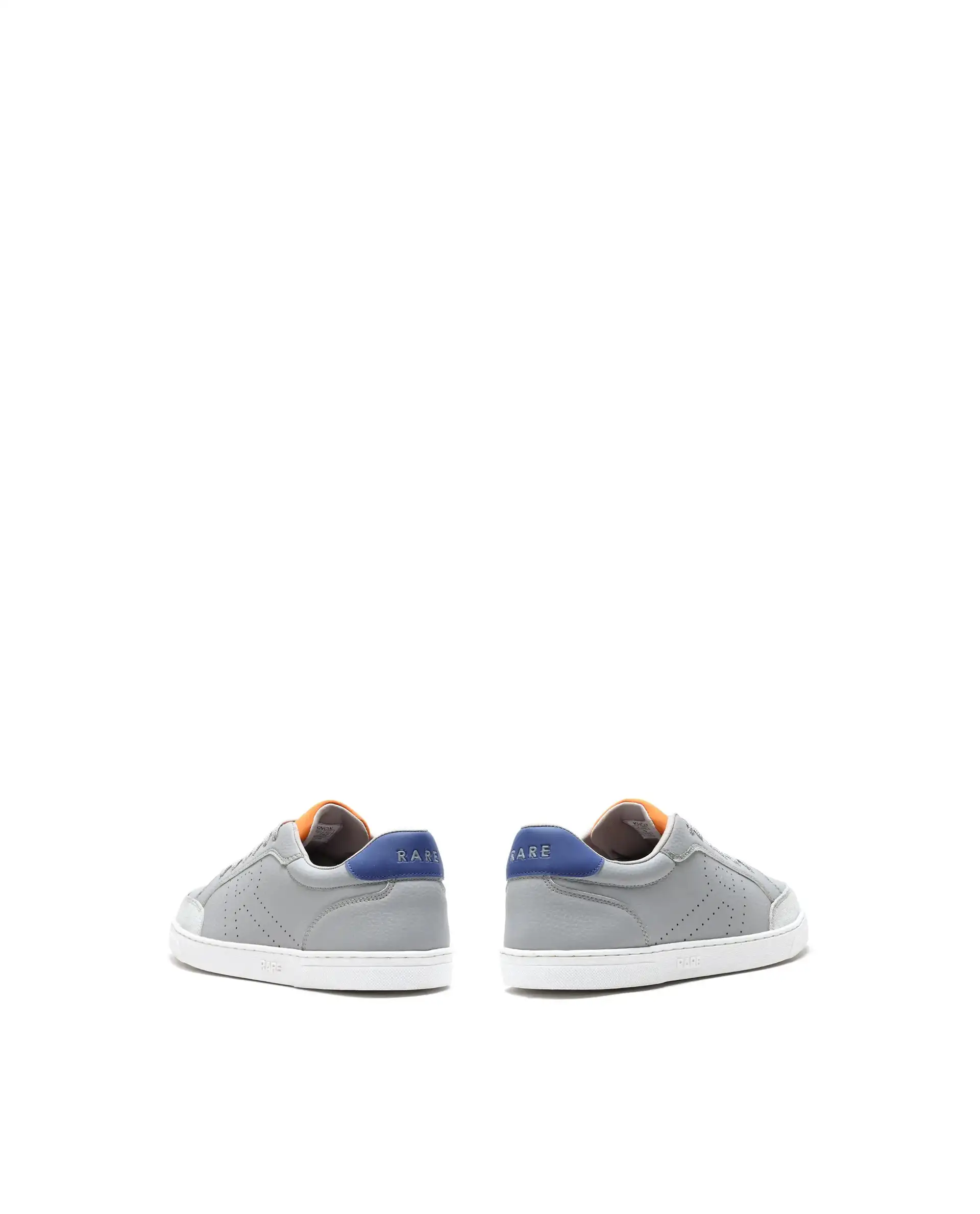 Rare Rabbit Men's Knox Grey Micro Fiber Causal Sneaker - Image 6