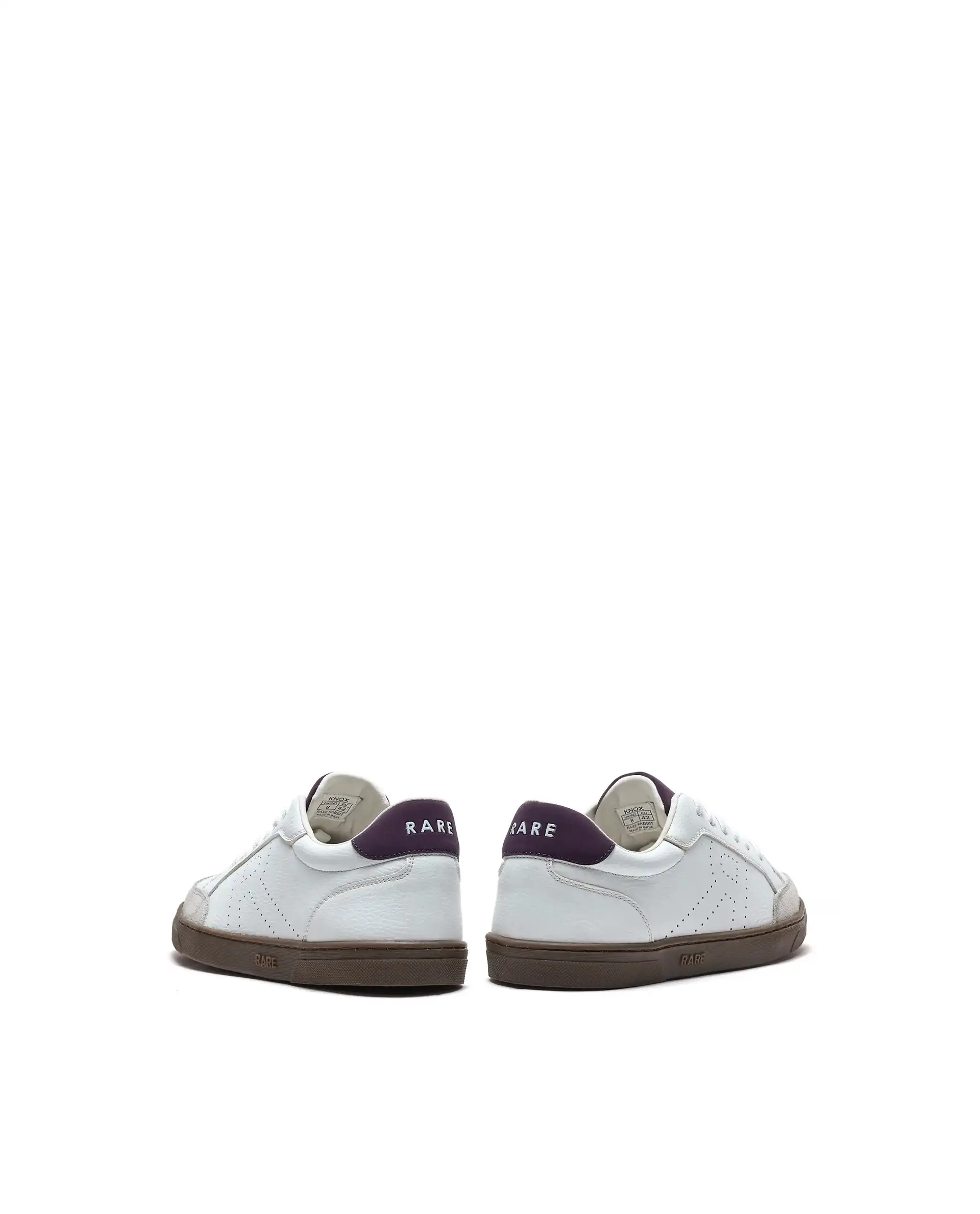 Rare Rabbit Men's Knox Purple Micro Fiber Causal Sneaker - Image 6