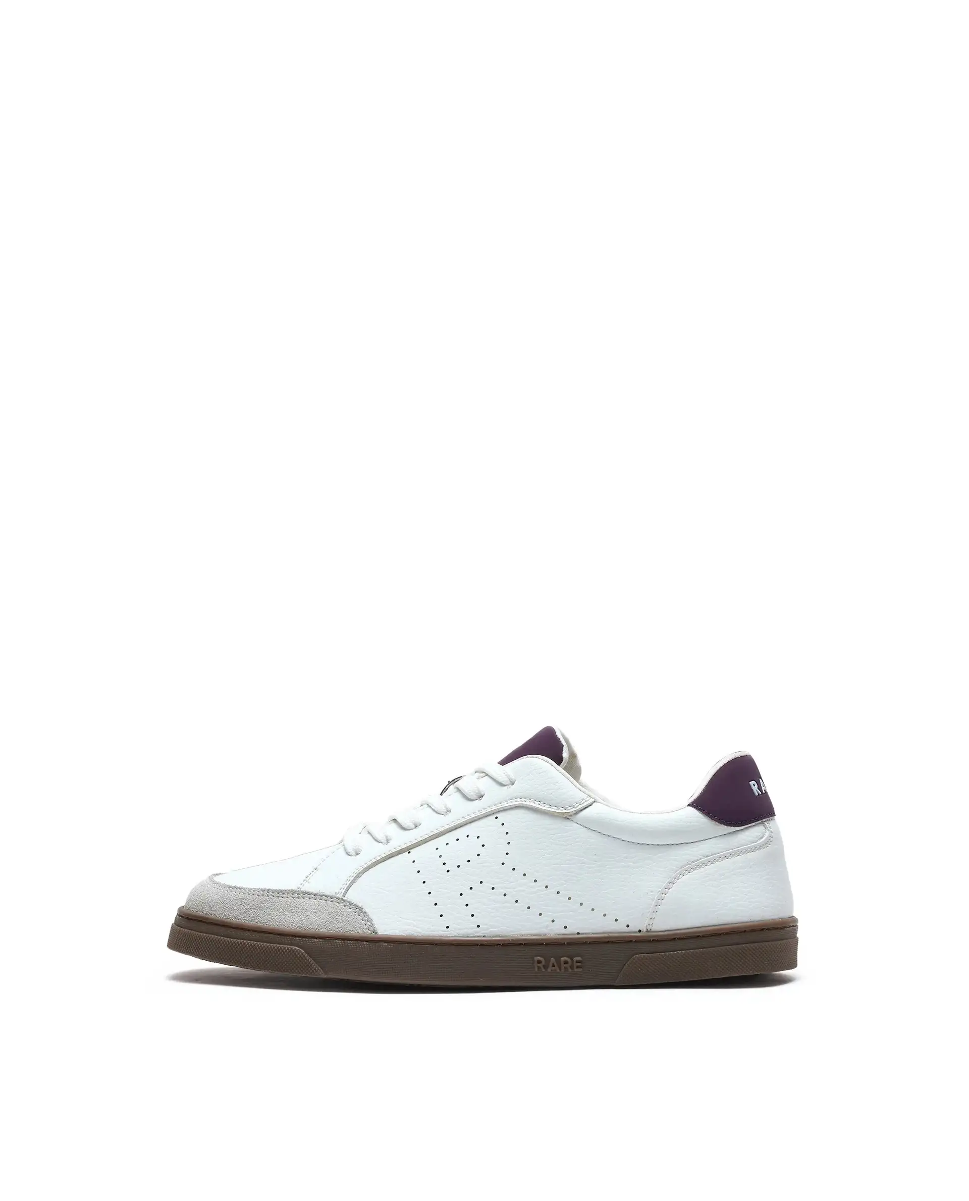 Rare Rabbit Men's Knox Purple Micro Fiber Causal Sneaker - Image 8