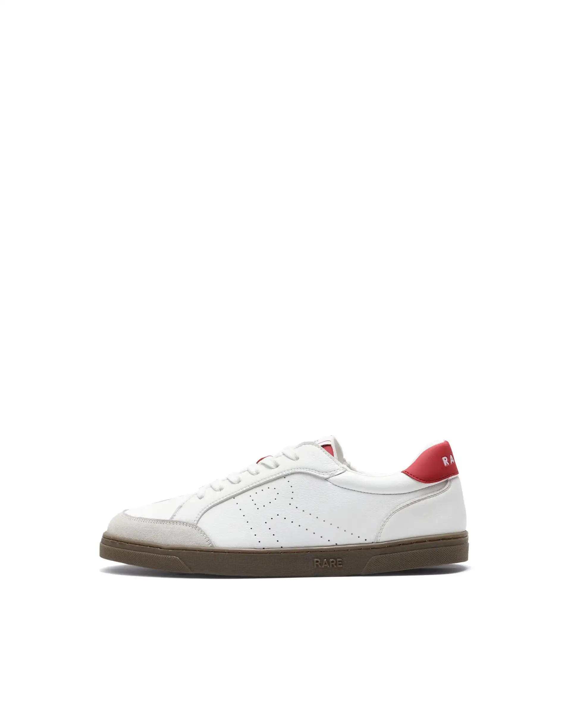 Rare Rabbit Men's Knox Red Micro Fiber Causal Sneaker - Image 7