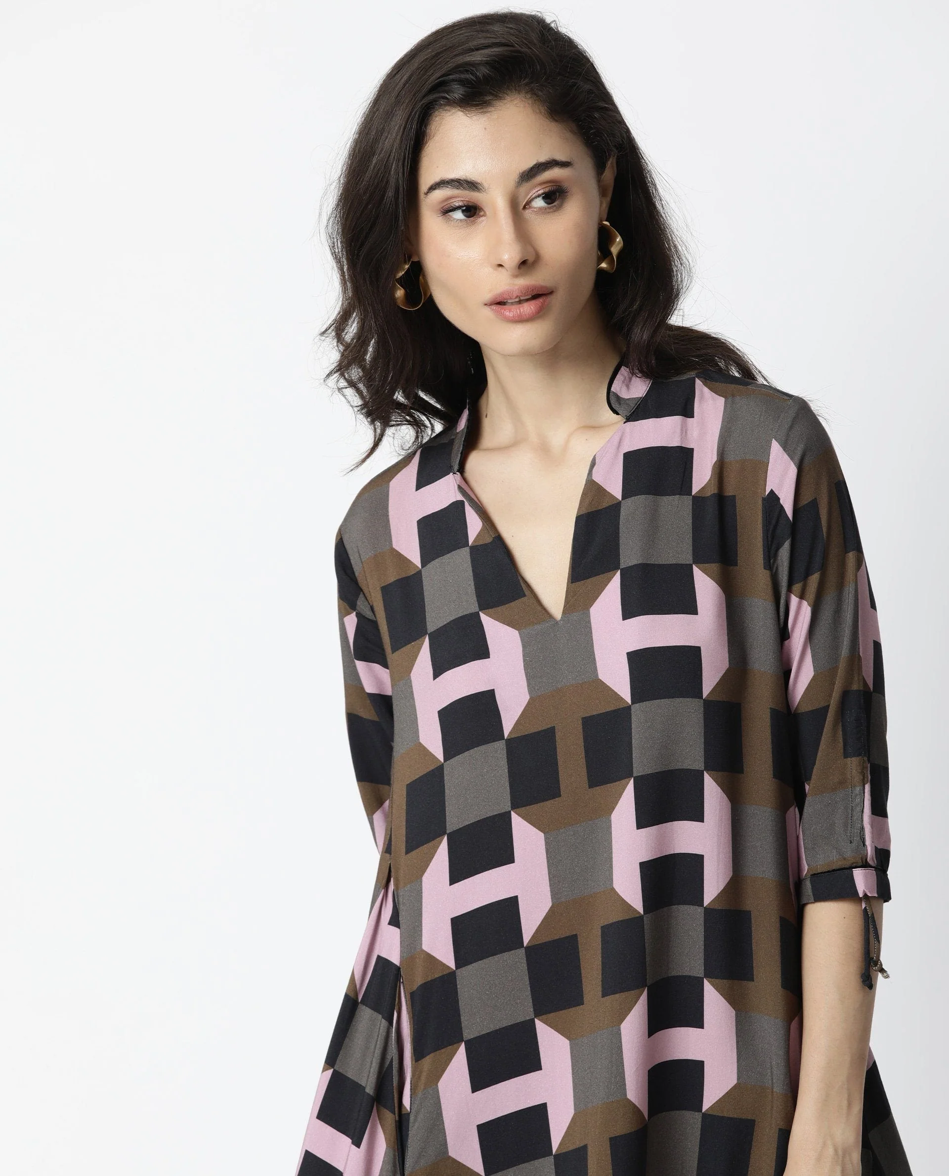 Rareism Women's Kreme Brown Dress - Image 2