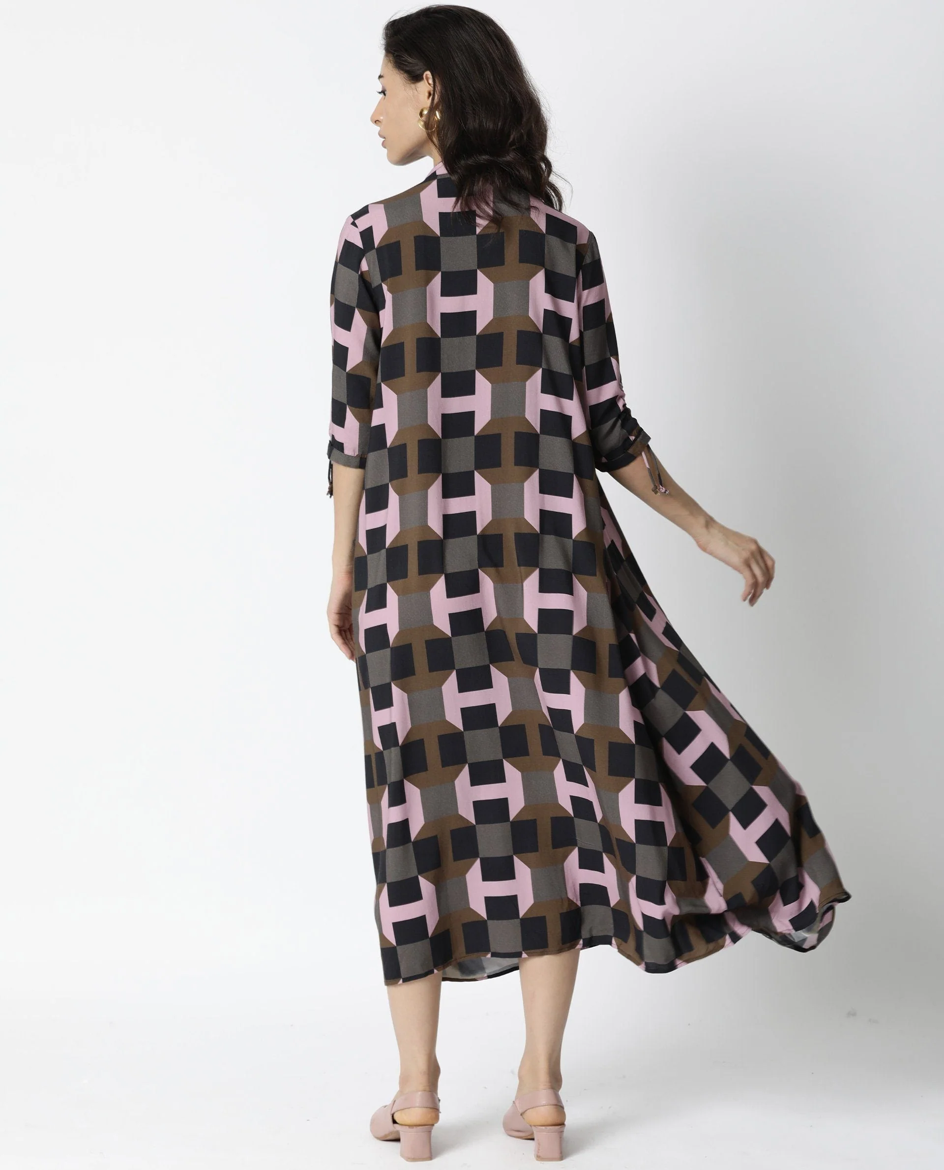 Rareism Women's Kreme Brown Dress - Image 3
