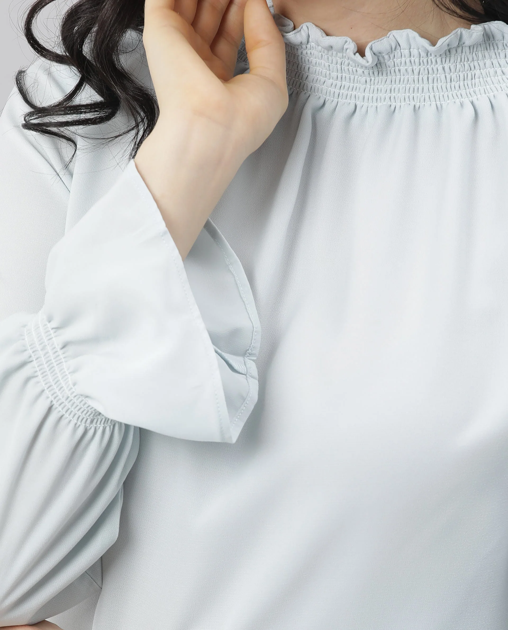 Rareism Women's Kusho Blue Top - Image 3