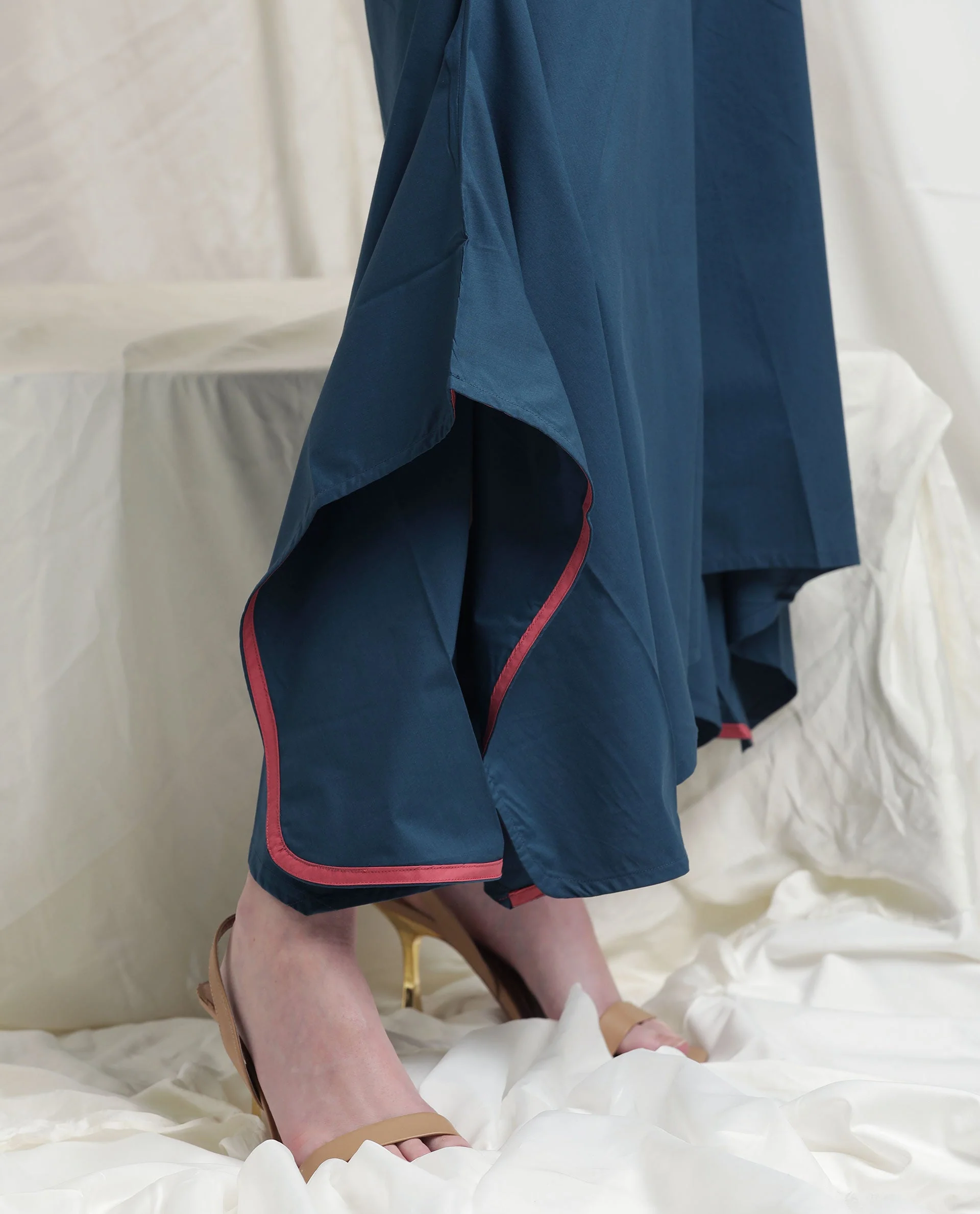 Rareism Womens Kyoto Petrol Trouser Poly Lycra Fabric Relaxed Fit Draw String Closure High Rise Waist Rise Ankle Length - Image 11