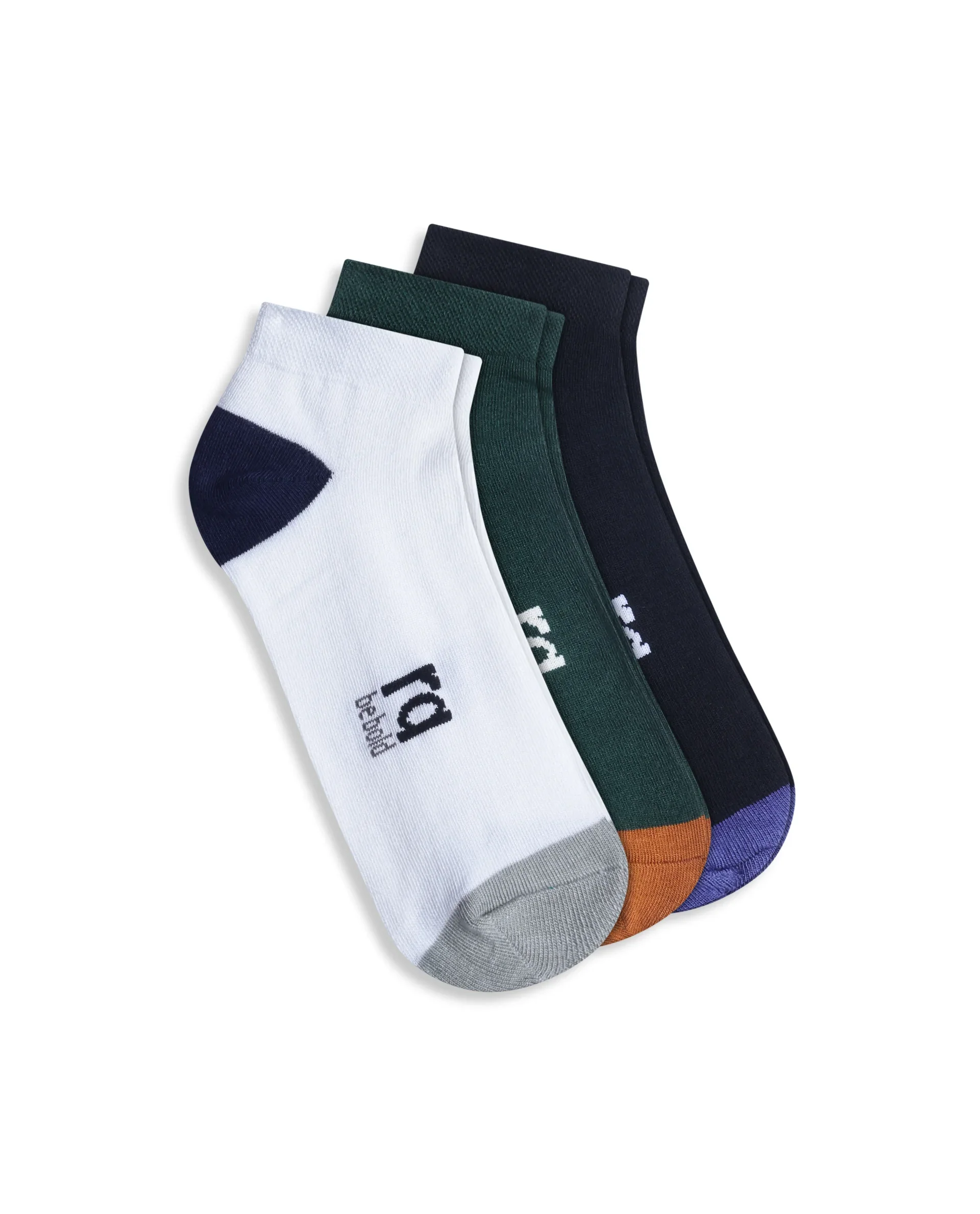 Rare Rabbit Men L&R - 1 Assorted Low Ankle Socks - Image 2