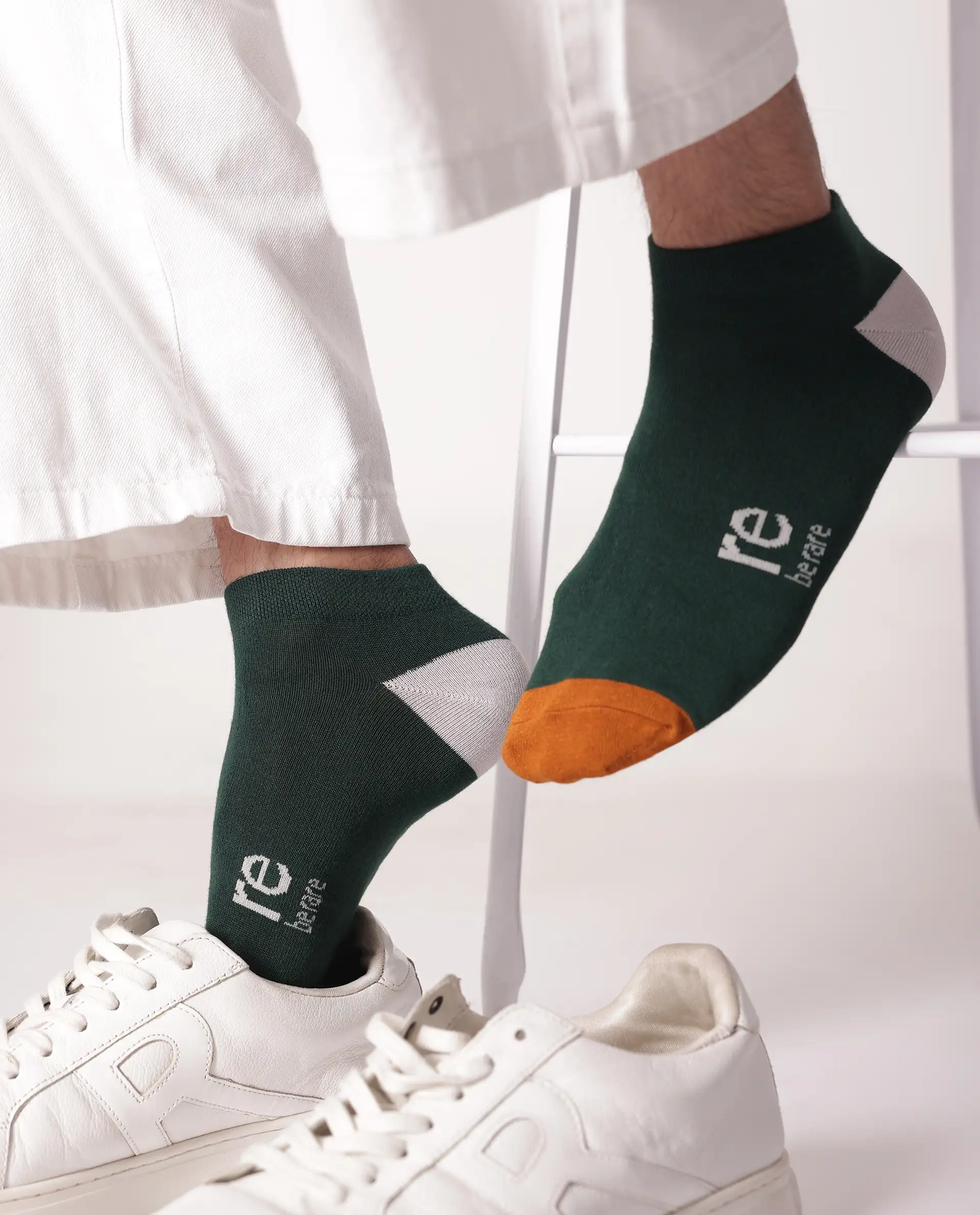 Rare Rabbit Men L&R - 1 Assorted Low Ankle Socks - Image 3