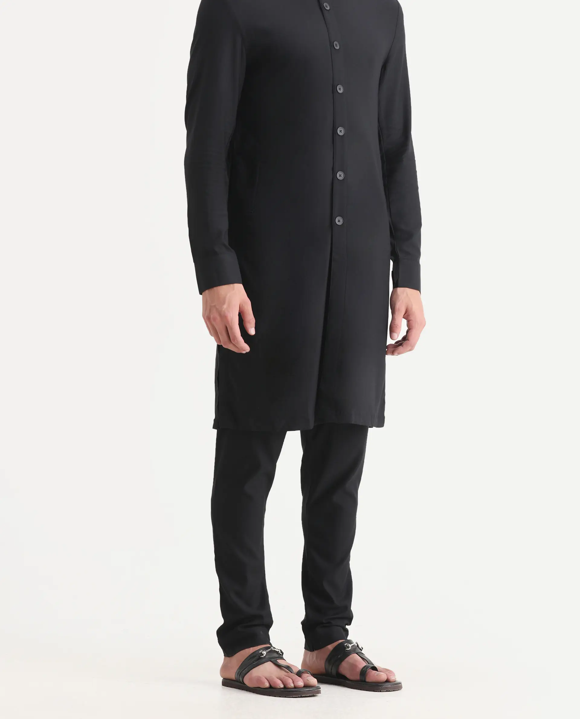 Rare Rabbit Men's Lasmosp Black Pajama - Image 2