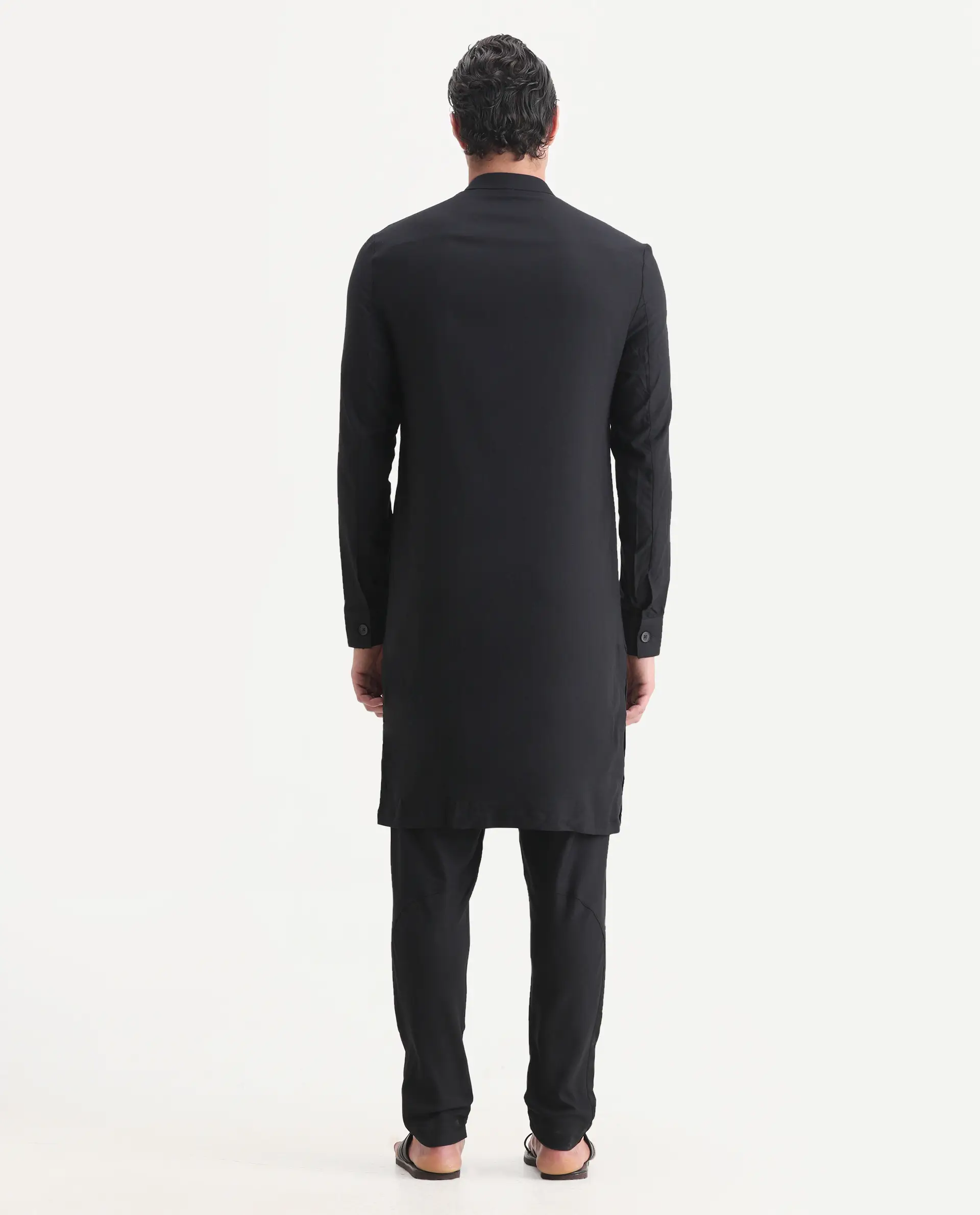 Rare Rabbit Men's Lasmosp Black Pajama - Image 6