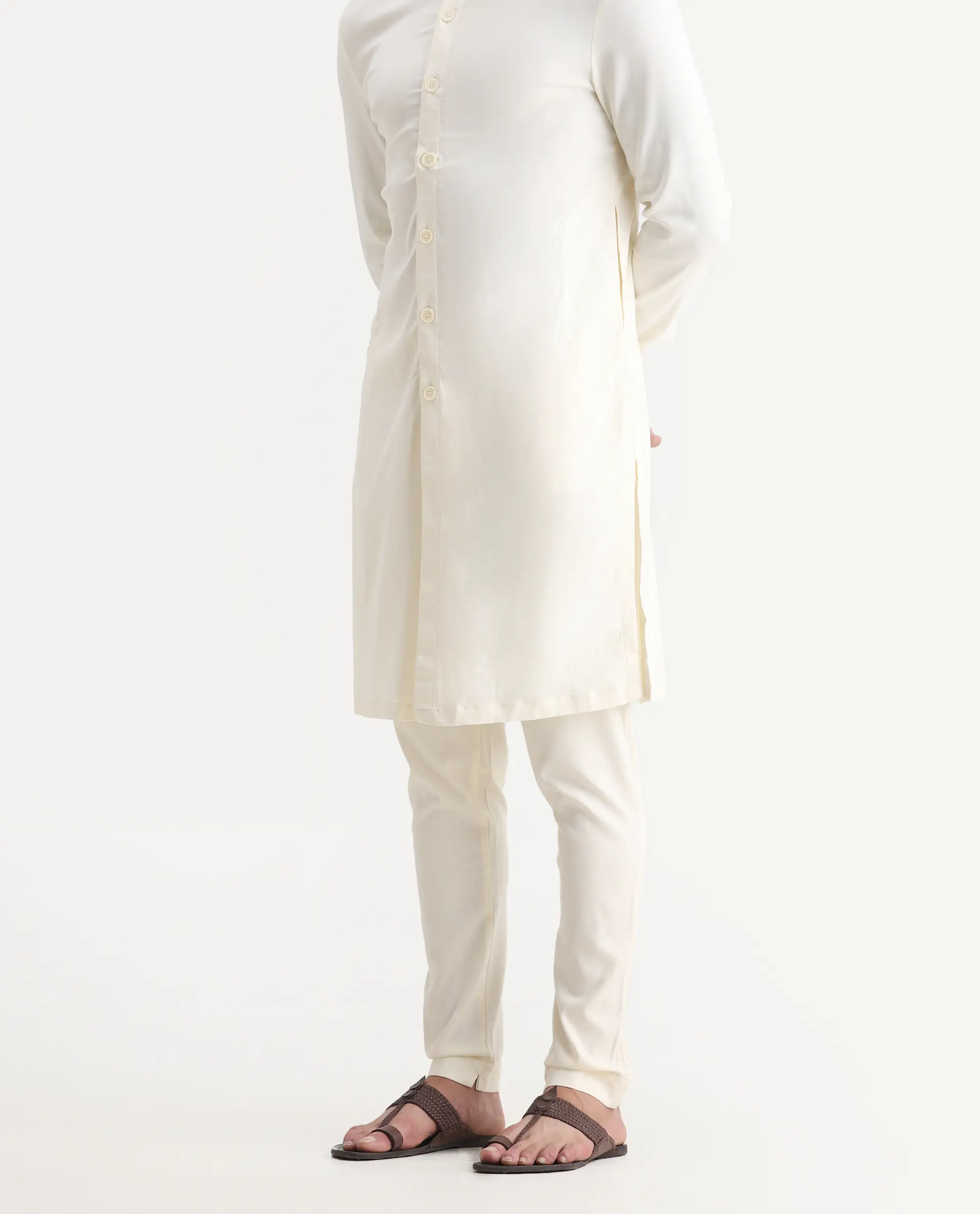 Rare Rabbit Men's Lasmosp Off White Pajama - Image 2