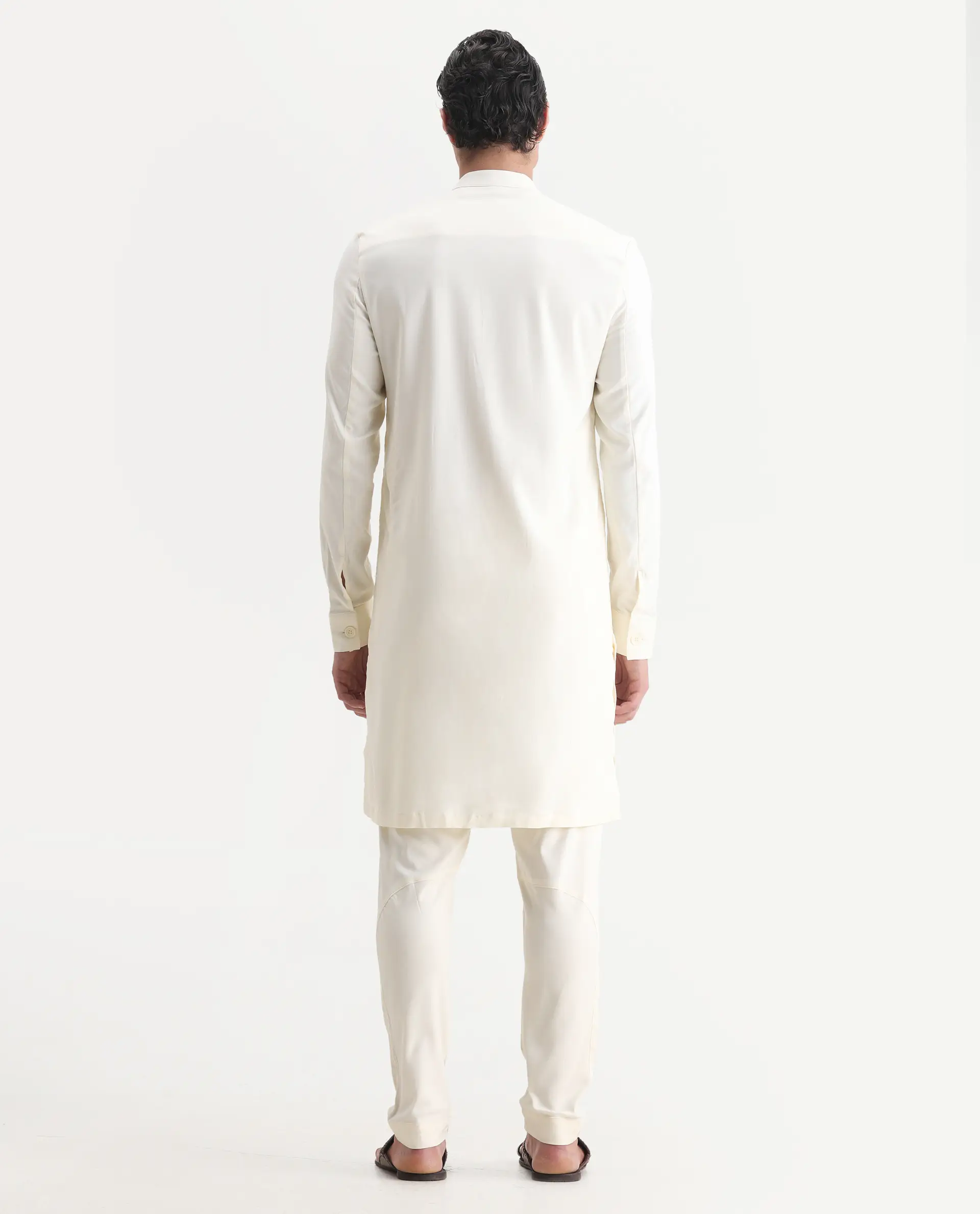 Rare Rabbit Men's Lasmosp Off White Pajama - Image 7