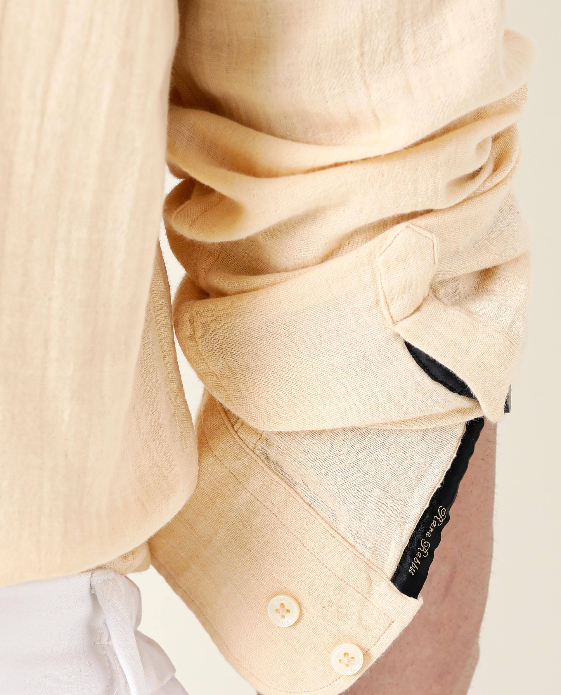 Rare Rabbit Men's Layers Beige Cotton Plain Regular Fit Full Sleeve Collared Shirt - Image 12