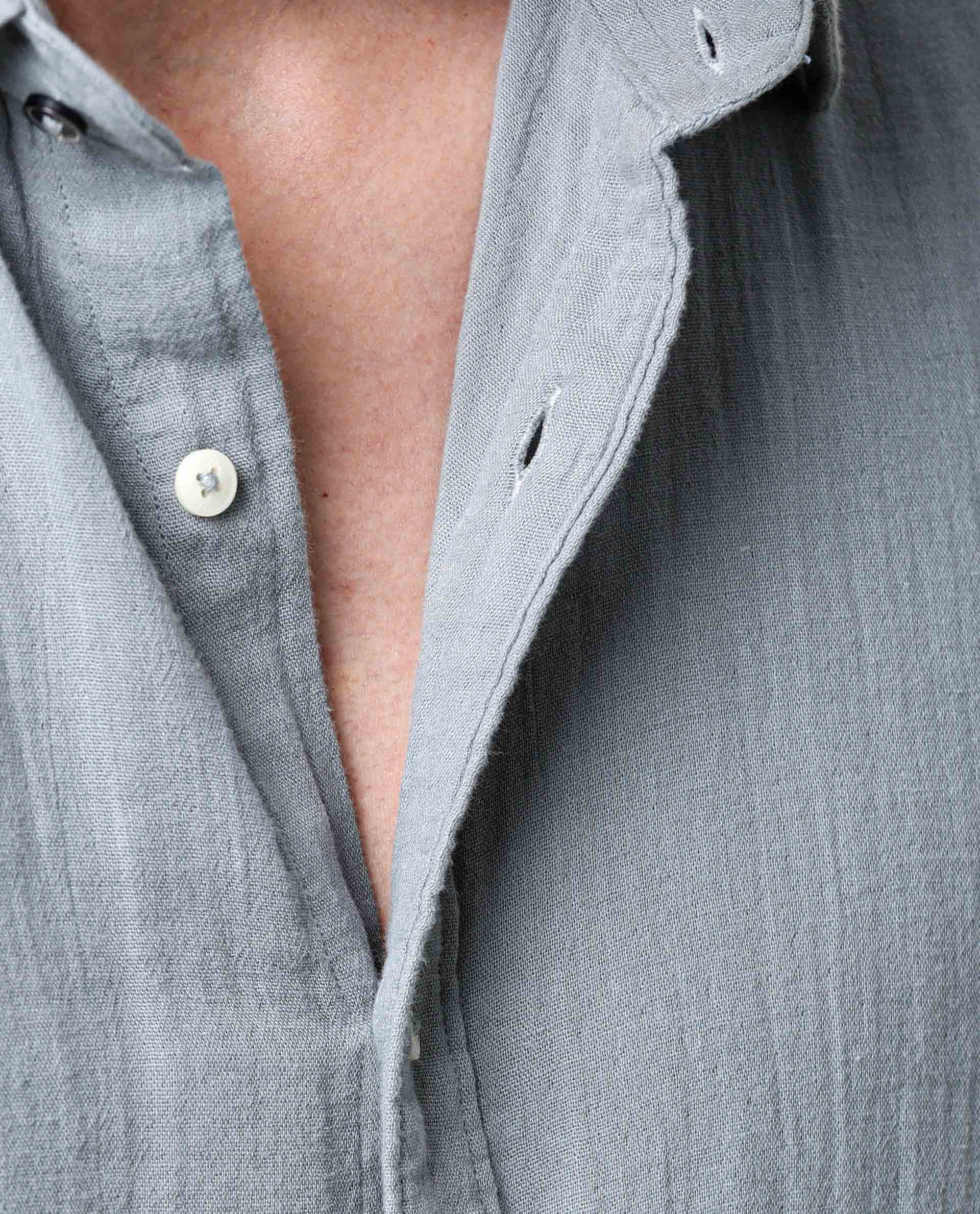 Rare Rabbit Men's Layers Green Cotton Plain Regular Fit Full Sleeve Spread Collar Shirt - Image 3