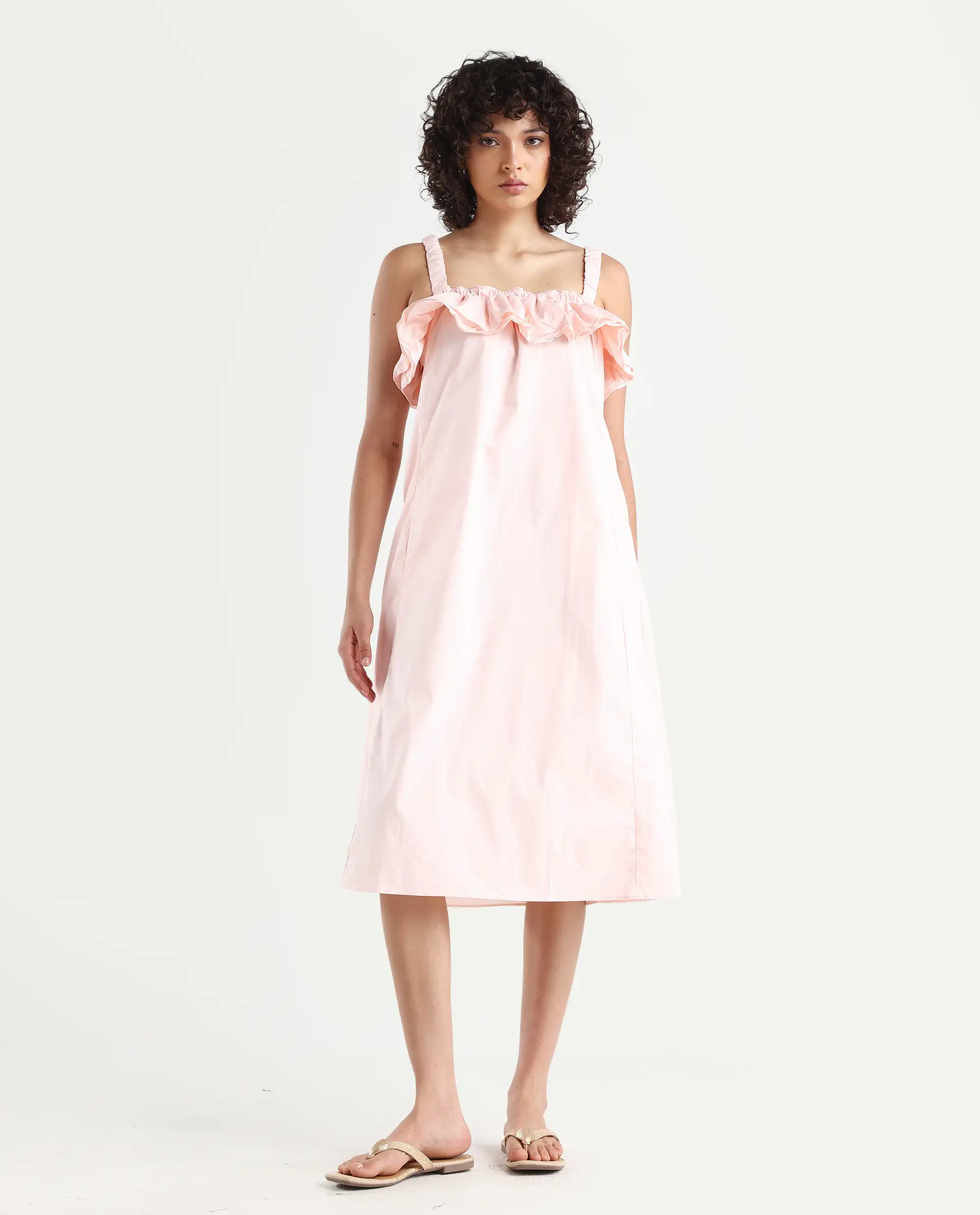 Rareism Women's Lens Pink Dress - Image 3