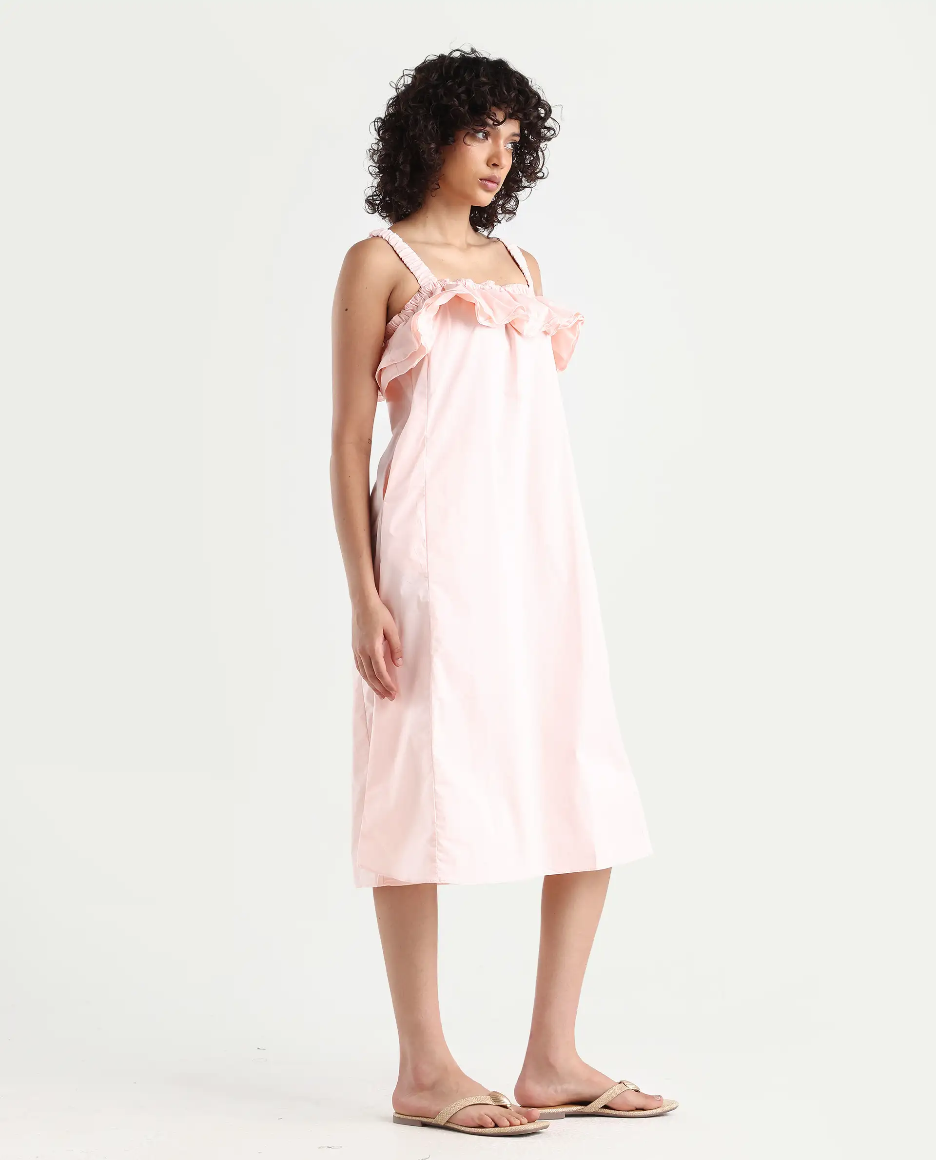 Rareism Women's Lens Pink Dress - Image 5