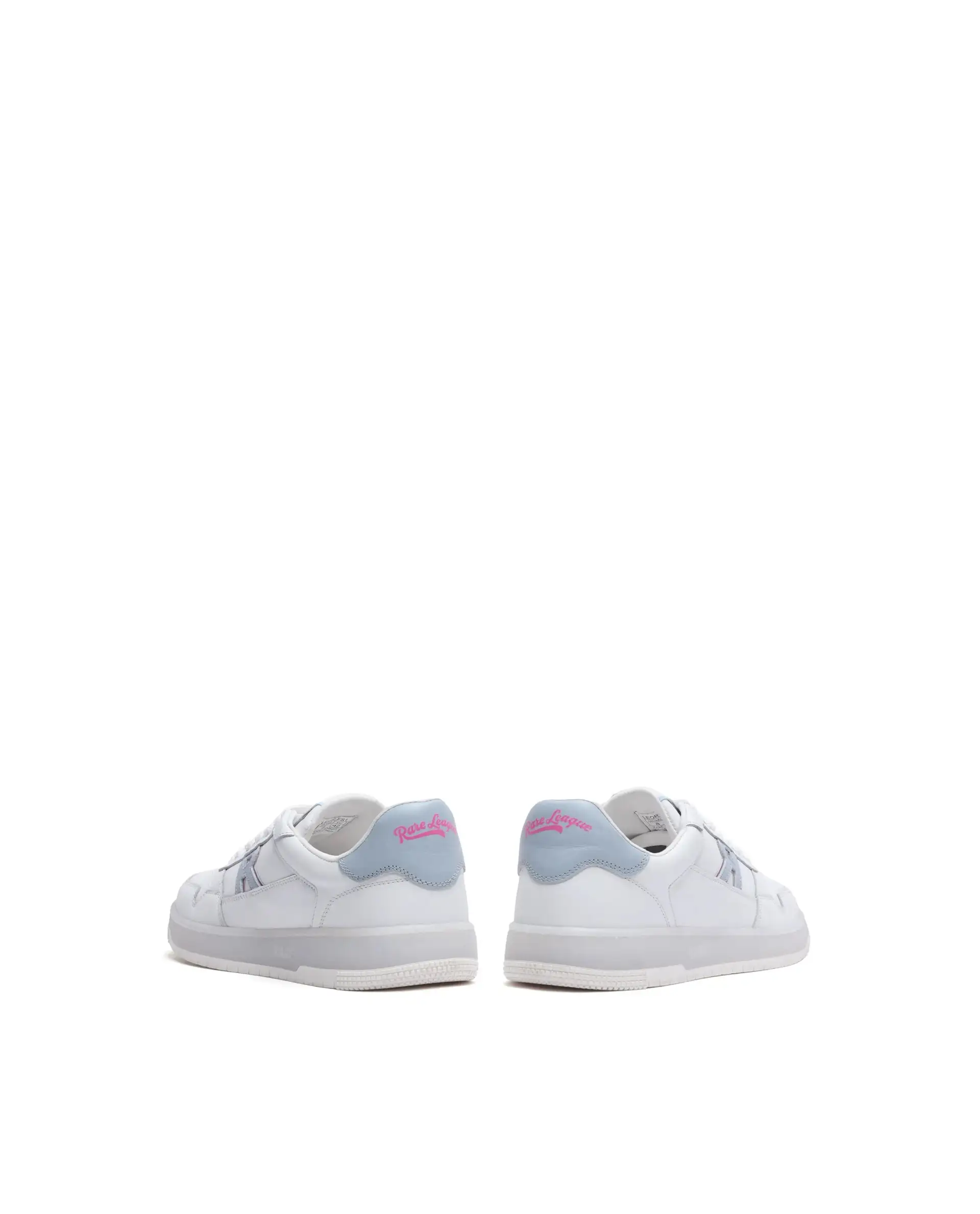 Rare Rabbit Men's Leor-Fs1 White Lace-Up Closure Sneaker - Image 6