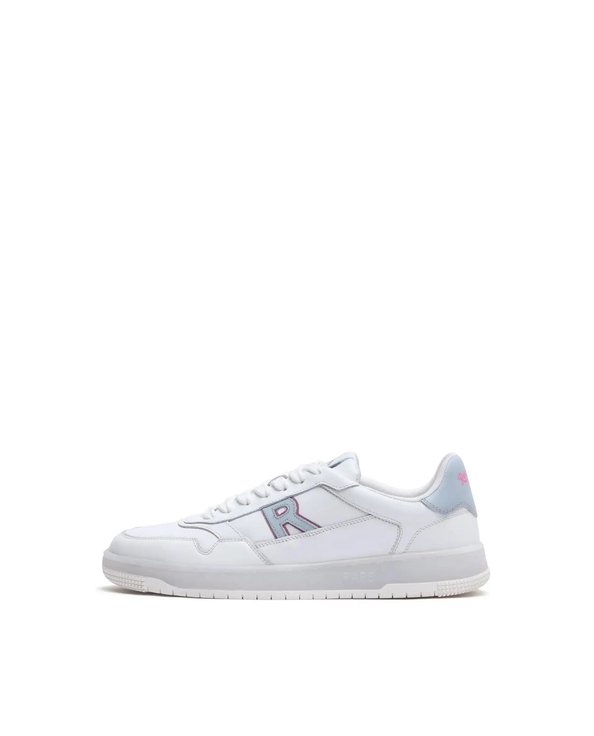 Rare Rabbit Men's Leor-Fs1 White Lace-Up Closure Sneaker - Image 9