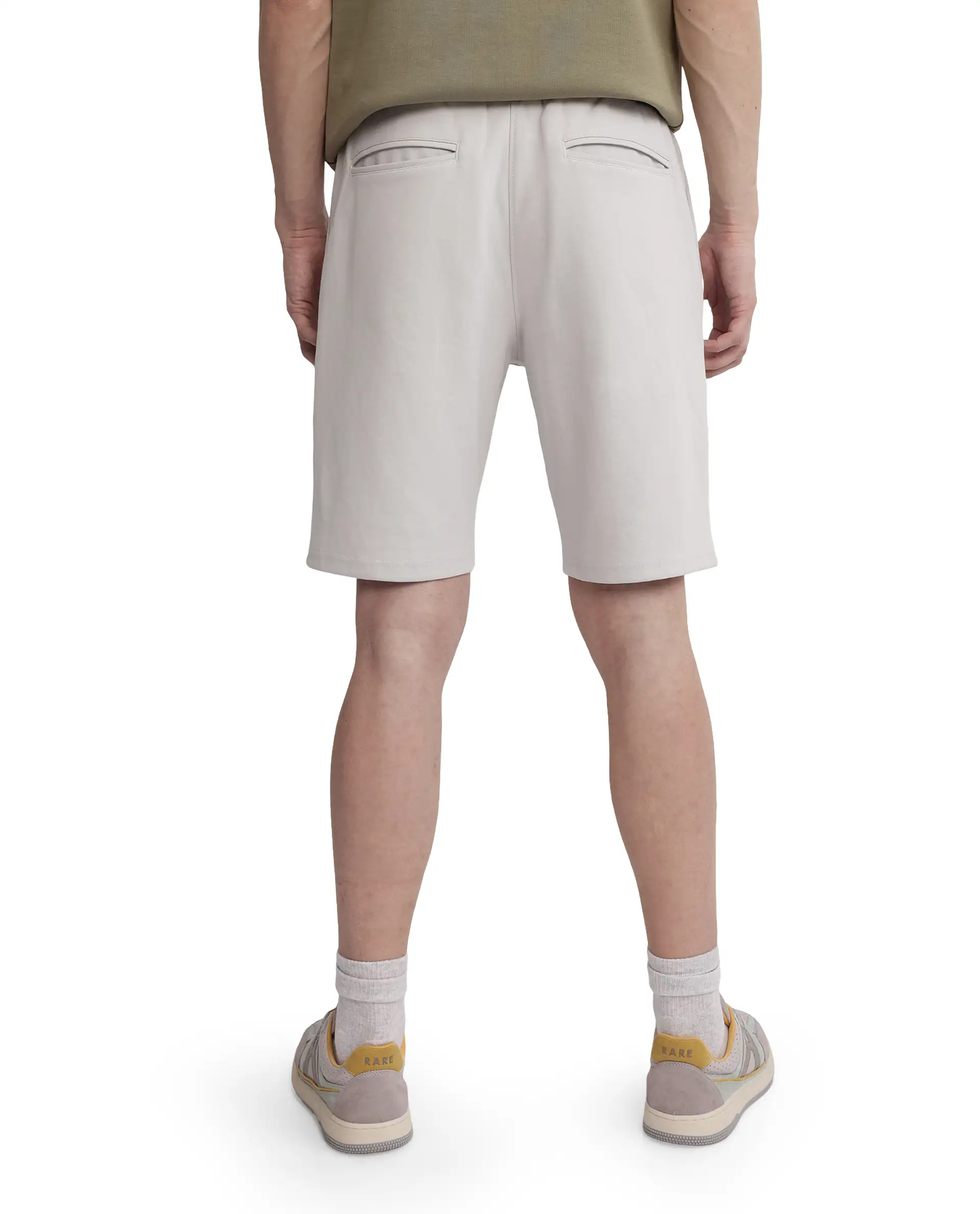 Rare Rabbit Men's Lets Dark Grey Cotton Graphic Print Regular Fit Shorts - Image 4
