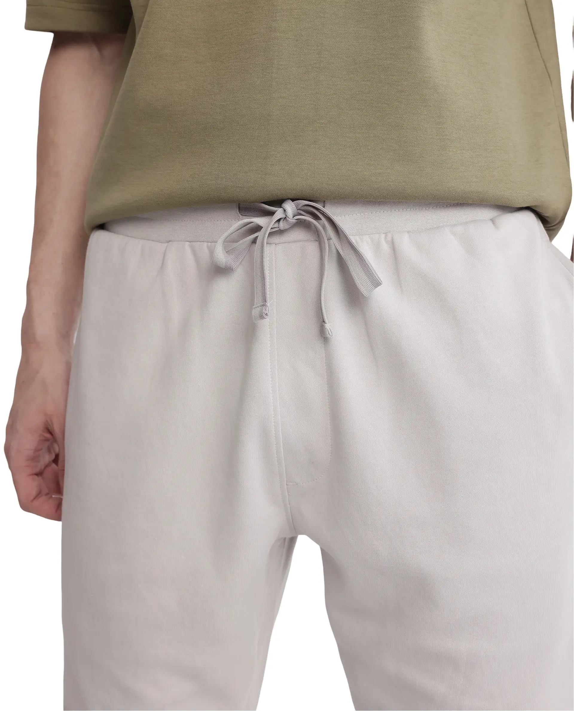 Rare Rabbit Men's Lets Dark Grey Cotton Graphic Print Regular Fit Shorts - Image 8