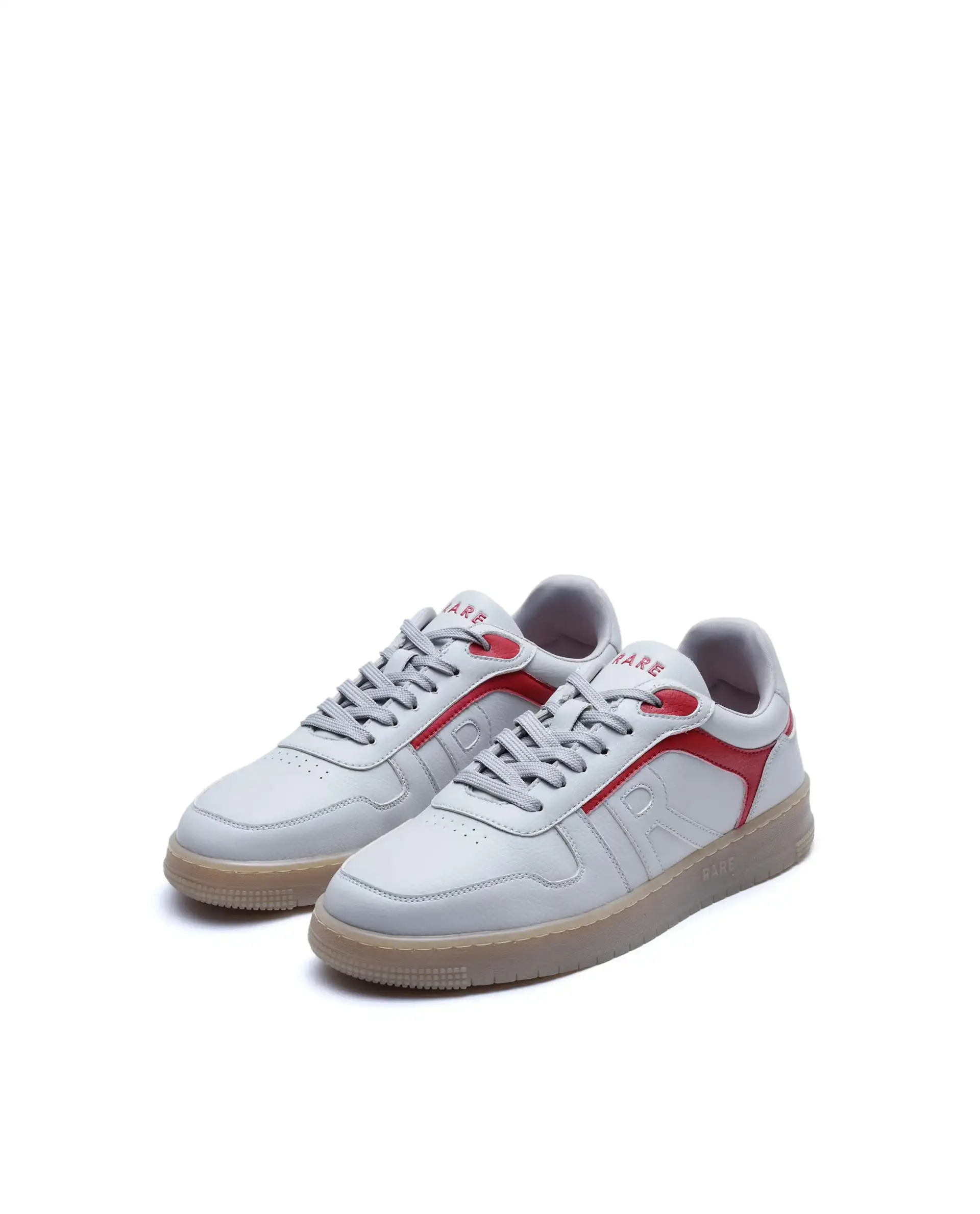 Rare Rabbit Men's Lexis Beige Micro Leather Sneaker - Image 3