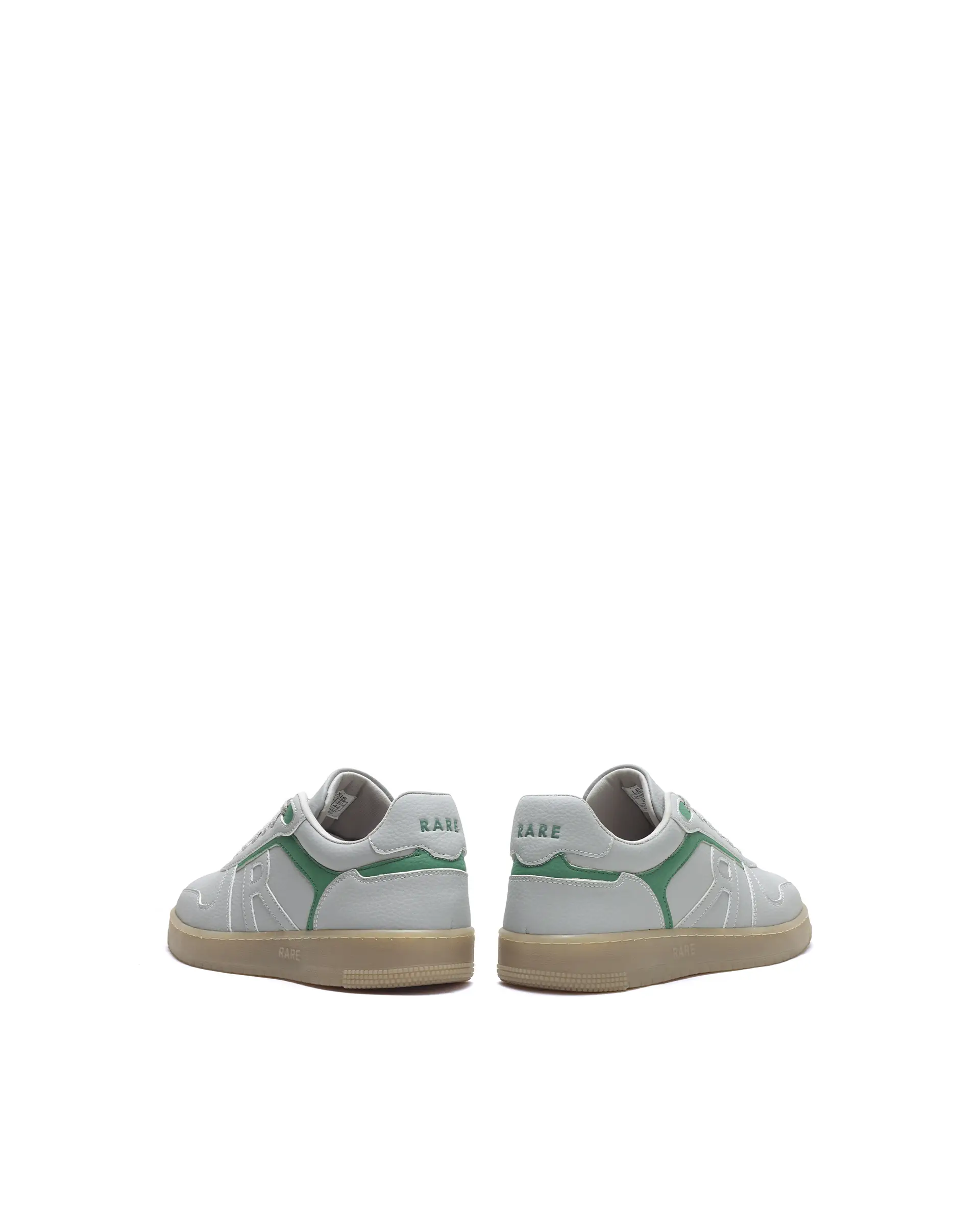Rare Rabbit Men's Lexis Grey Micro Leather Sneaker - Image 4